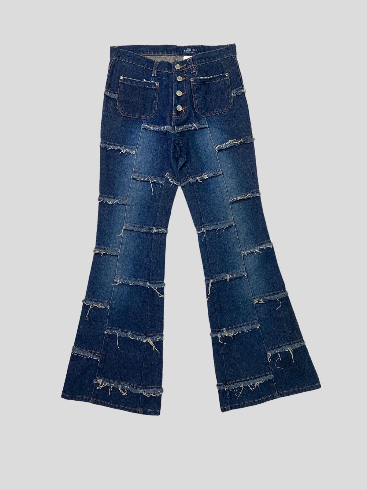 Hysteric Glamour × Japanese Brand FLARE JEAN RIMSBY FIELD HAGI RECONSTRUCTED BOOT CUT Size US 28 / EU 44 - 2 Thumbnail