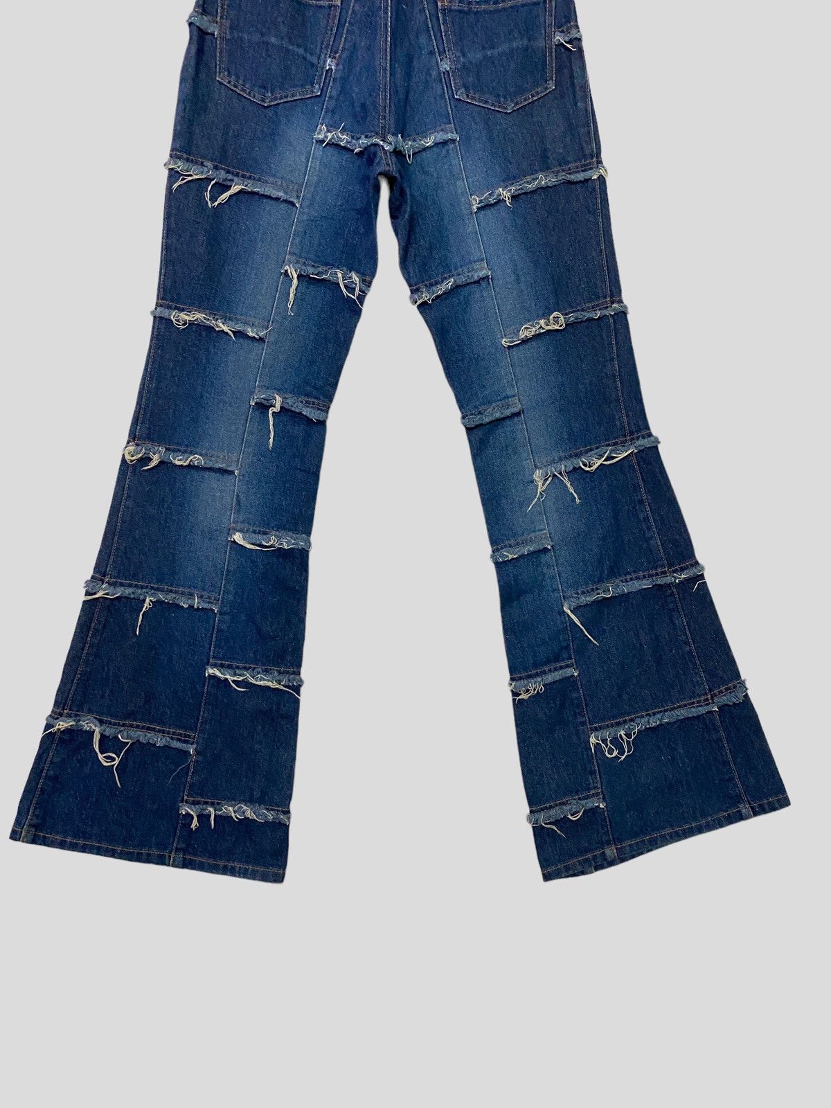 Hysteric Glamour × Japanese Brand FLARE JEAN RIMSBY FIELD HAGI RECONSTRUCTED BOOT CUT Size US 28 / EU 44 - 10 Thumbnail