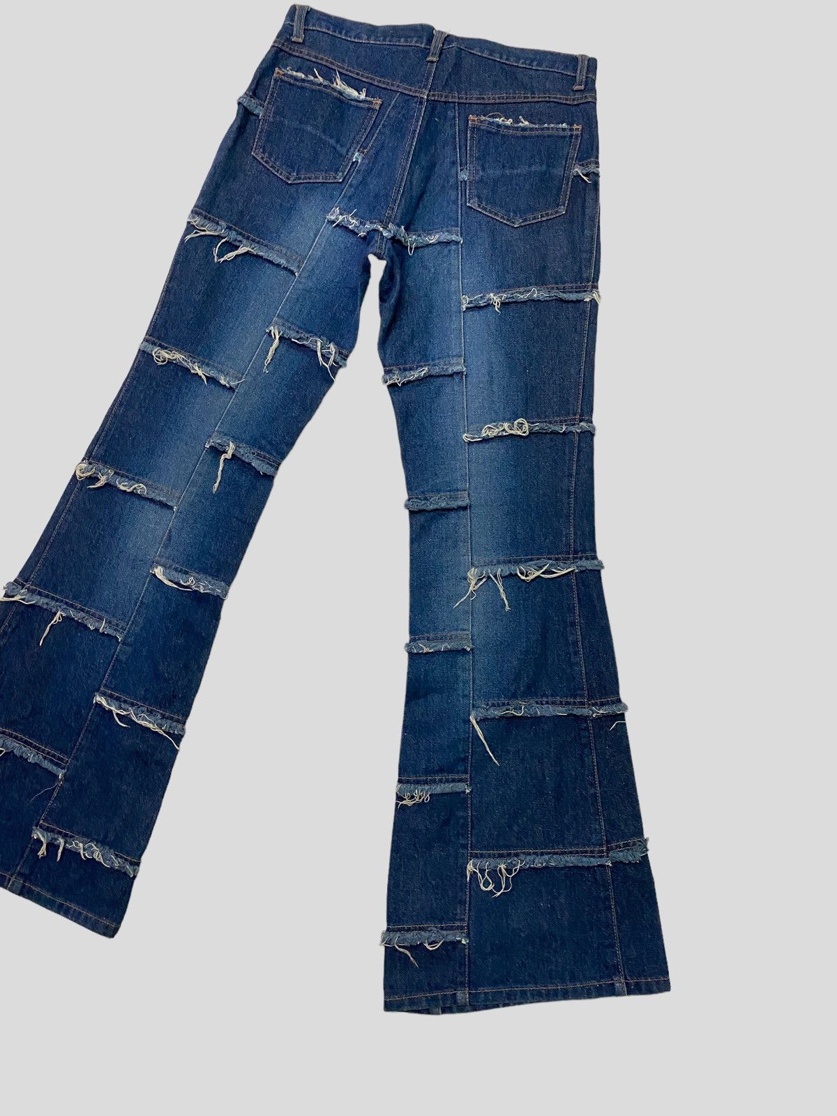 Hysteric Glamour × Japanese Brand FLARE JEAN RIMSBY FIELD HAGI RECONSTRUCTED BOOT CUT Size US 28 / EU 44 - 12 Thumbnail