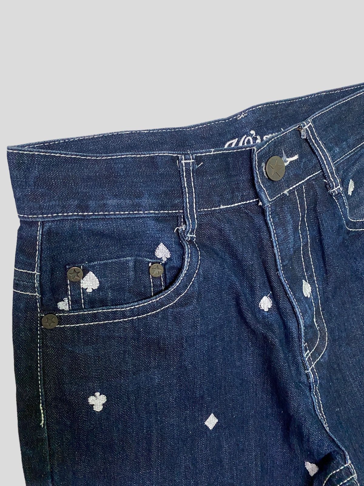 Japanese Brand × Vintage VINTAGE TO'ISM POKER CARD PATCHES EMBROIDERED LOGO CARD Size US 28 / EU 44 - 7 Thumbnail