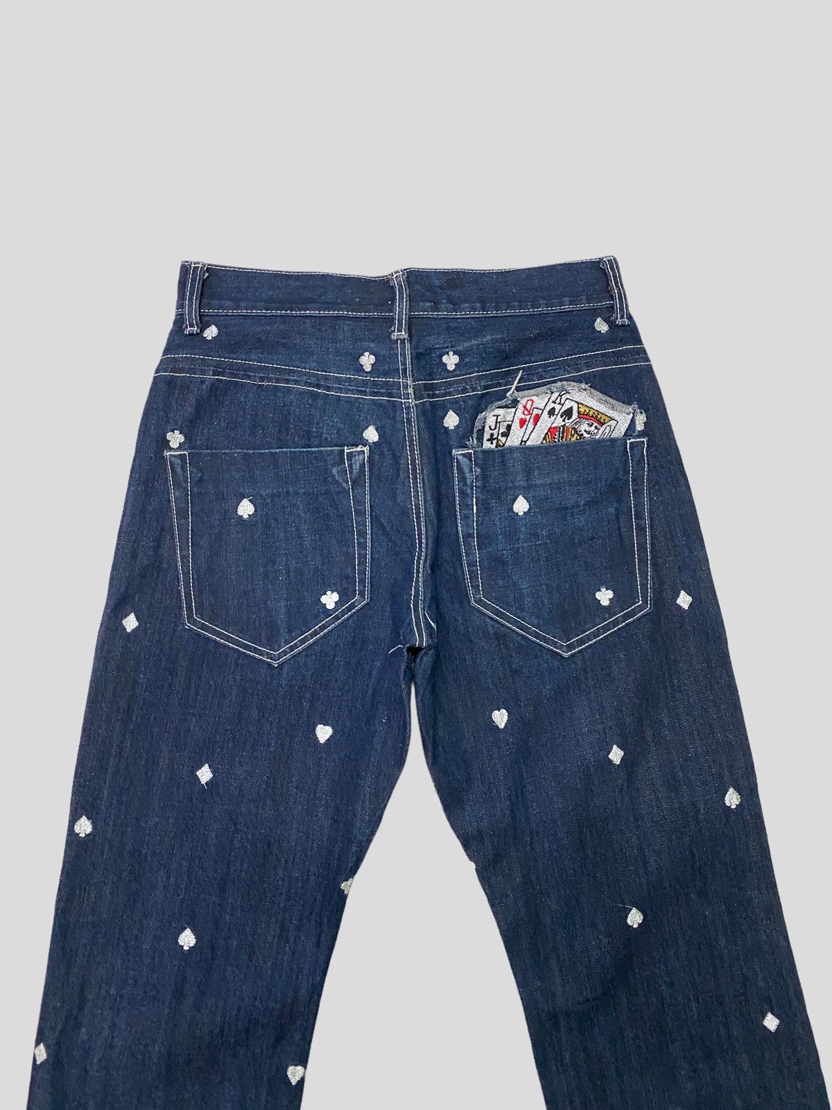 Japanese Brand × Vintage VINTAGE TO'ISM POKER CARD PATCHES EMBROIDERED LOGO CARD Size US 28 / EU 44 - 8 Thumbnail