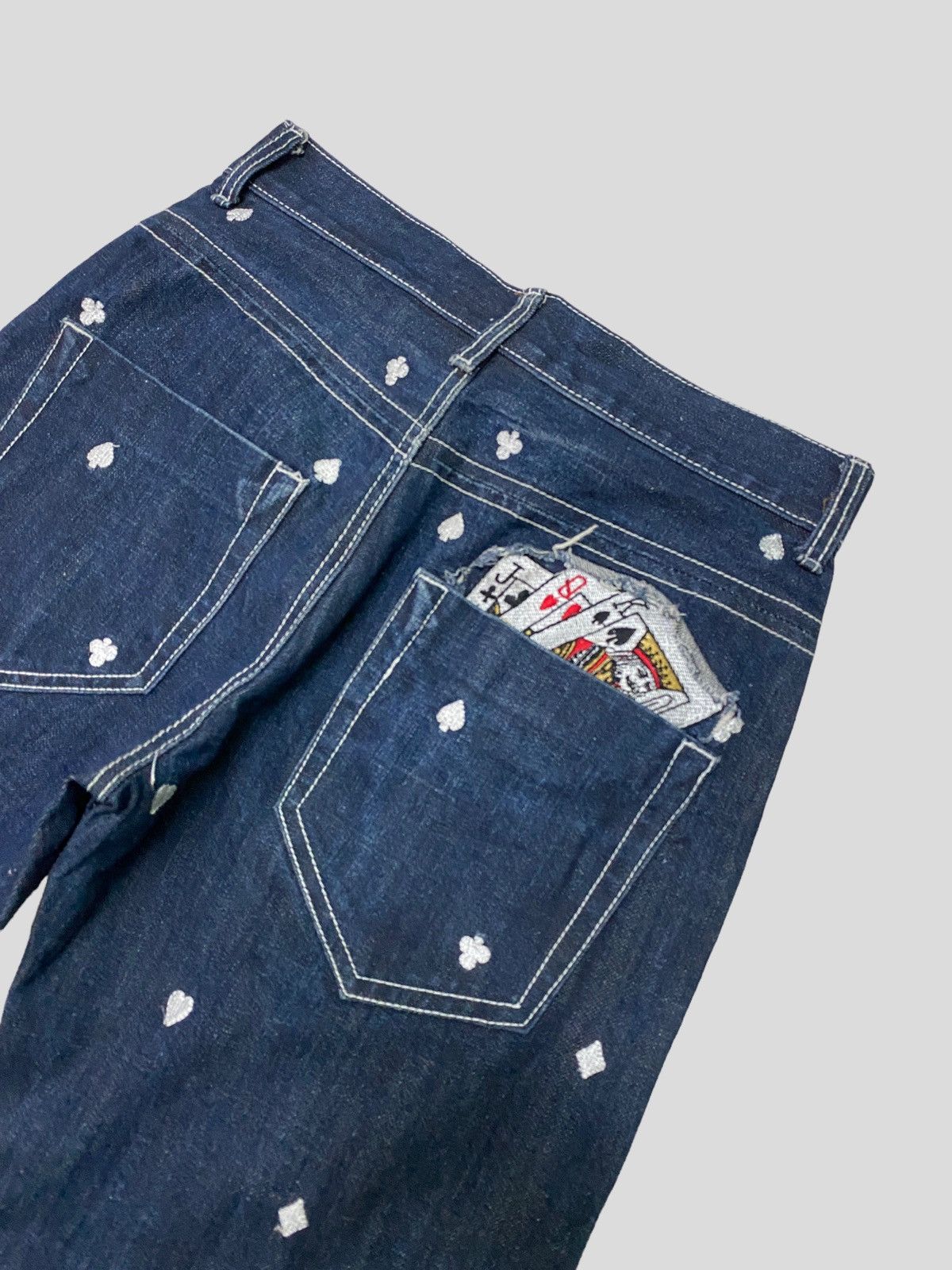 Japanese Brand × Vintage VINTAGE TO'ISM POKER CARD PATCHES EMBROIDERED LOGO CARD Size US 28 / EU 44 - 12 Thumbnail