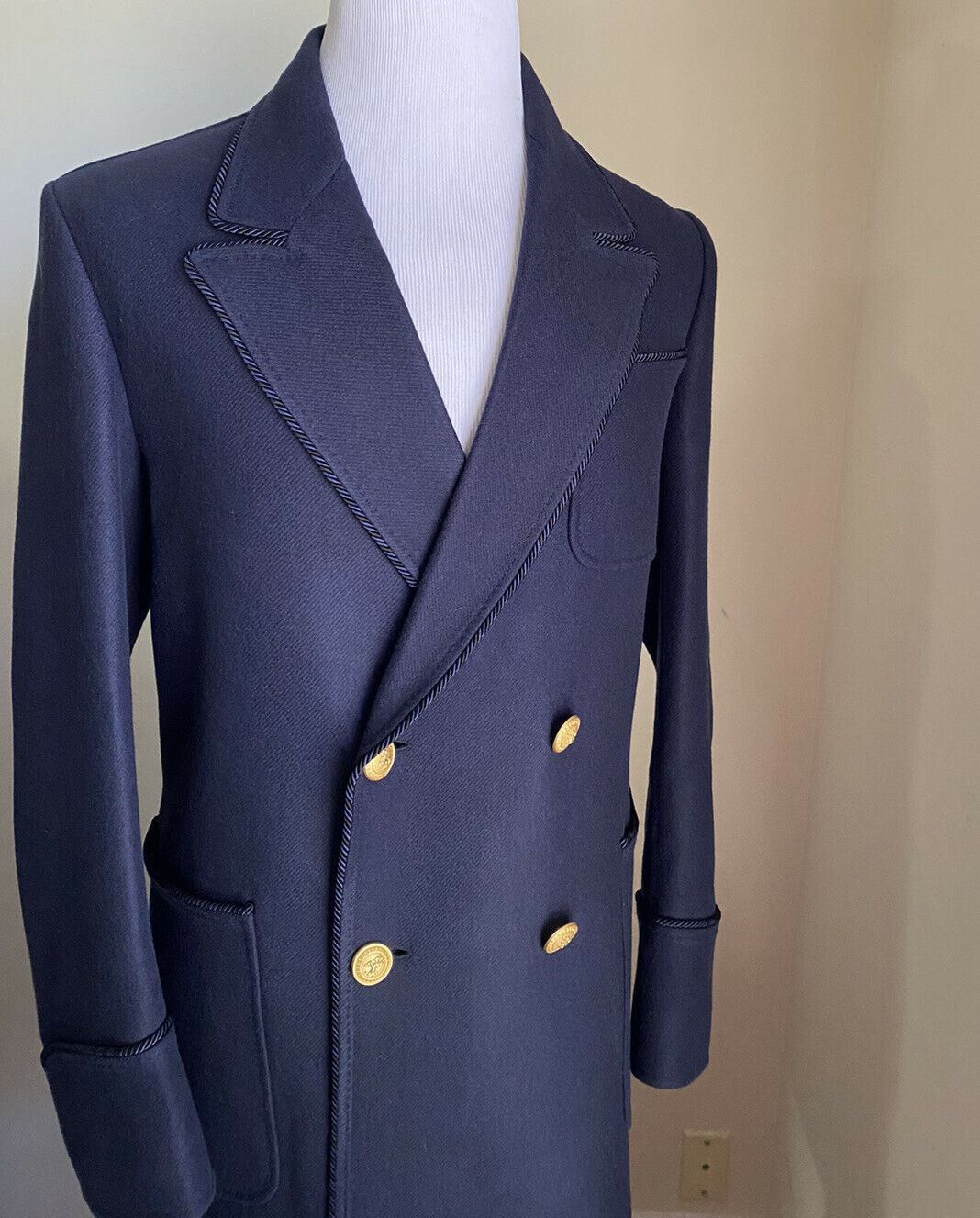 Gucci Coat in Navy Size US M / EU 48-50 / 2 - 3 Thumbnail