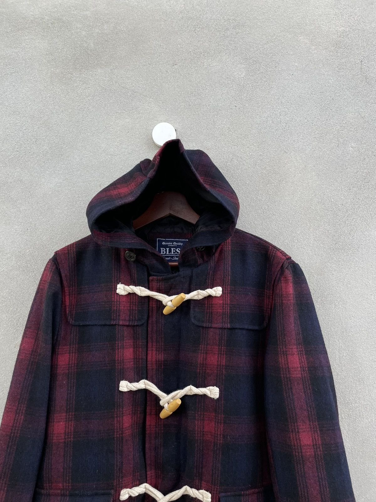 Japanese Brand × Vintage BLESS FINEST-QUALITY TARTAN JACKET Size US L / EU 52-54 / 3 - 4 Thumbnail