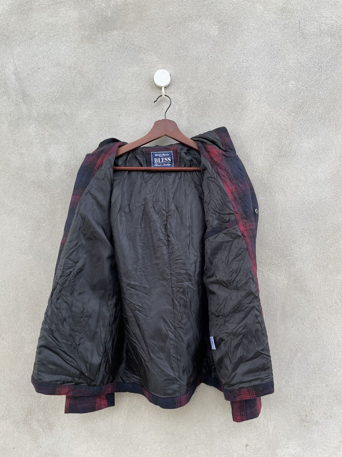 Japanese Brand × Vintage BLESS FINEST-QUALITY TARTAN JACKET Size US L / EU 52-54 / 3 - 8 Thumbnail