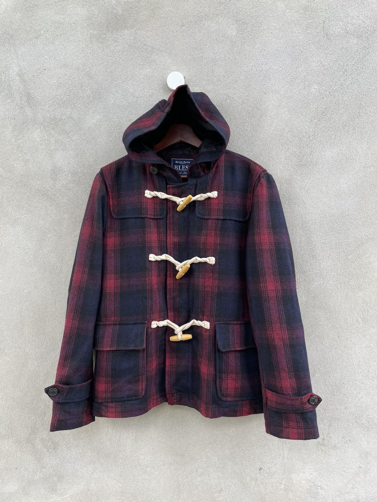 Japanese Brand × Vintage BLESS FINEST-QUALITY TARTAN JACKET Size US L / EU 52-54 / 3 - 2 Thumbnail