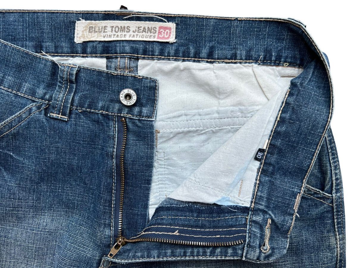 Japanese Brand Blue Bondage Tactical Multipocket Baggy Cargo Jeans 30x31 Size US 30 / EU 46 - 11 Thumbnail