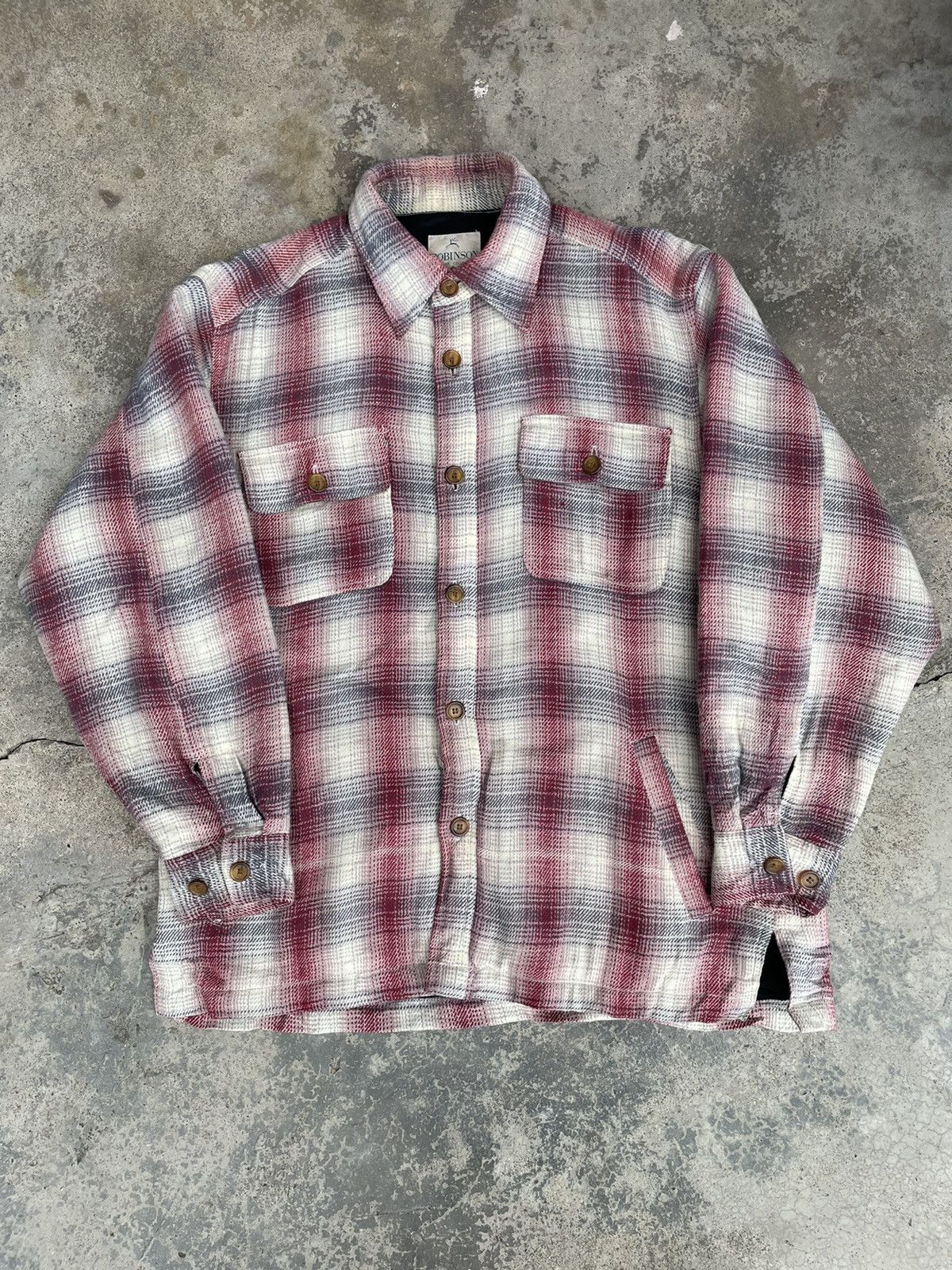 Flannel × Japanese Brand × Vintage VINTAGE ROBINSON OUTDOOR TARTAN JACKET Size US M / EU 48-50 / 2 - 1 Thumbnail