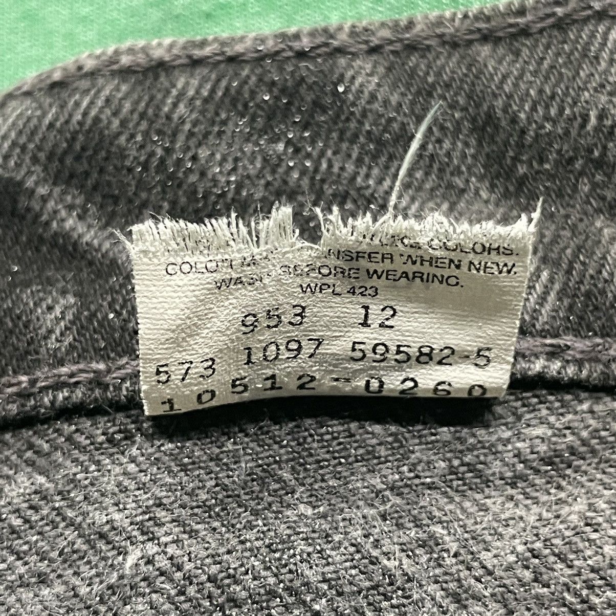Japanese Brand × Levi's × Vintage Crazy Vintage 90s Levi’s Jeans Faded Black Denim Essential Size US 28 / EU 44 - 6 Thumbnail