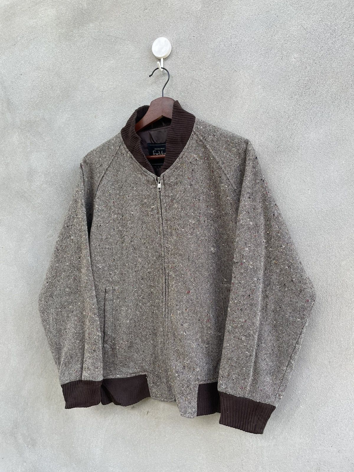Japanese Brand × Vintage VINTAGE JAPANESE FOR MEN BOMBER JACKET Size US L / EU 52-54 / 3 - 4 Thumbnail