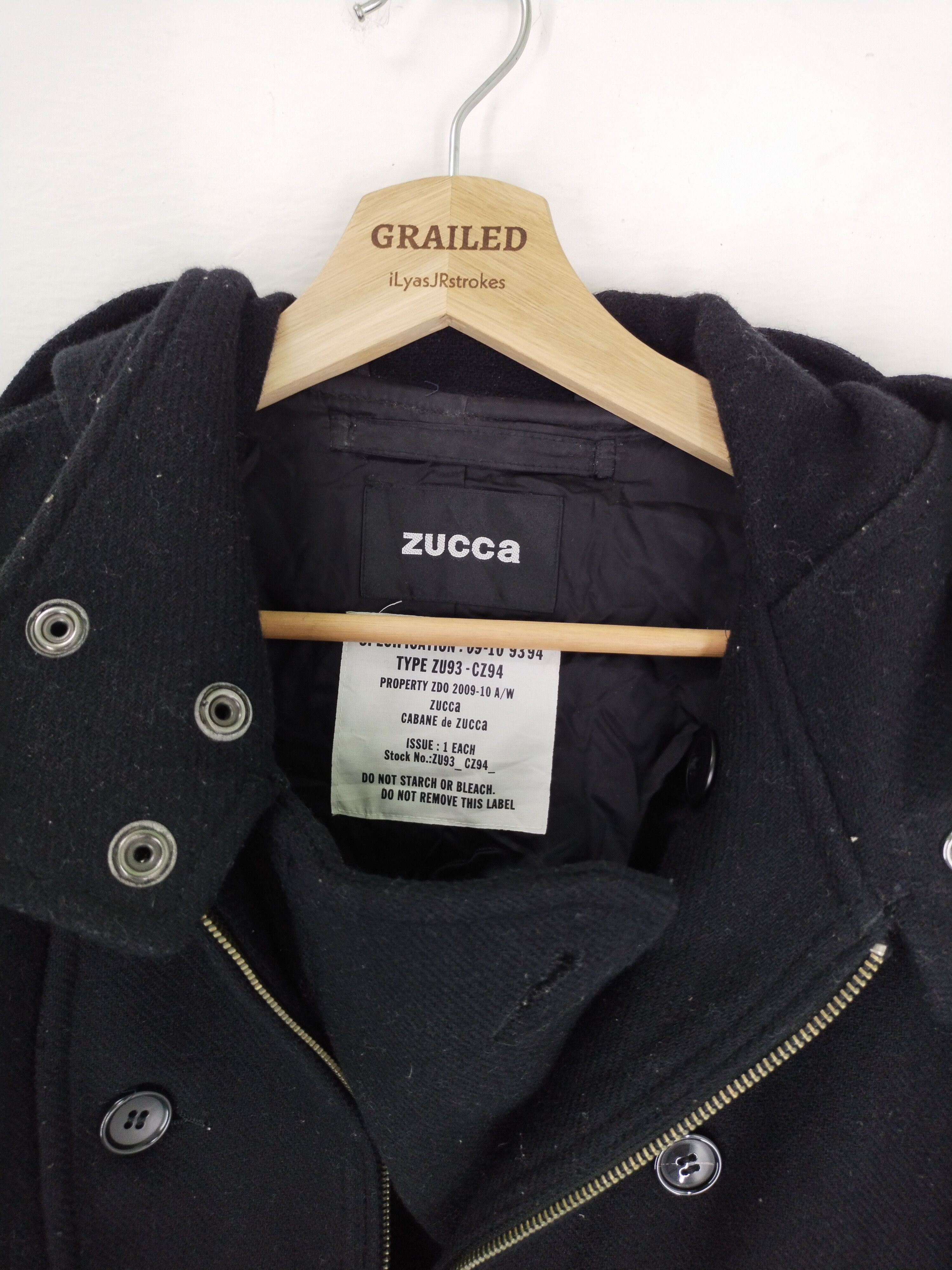 CABANE de ZUCCa VINTAGE Cabane De Zucca Hoodie Jacket Size US S / EU 44-46 / 1 - 11 Thumbnail