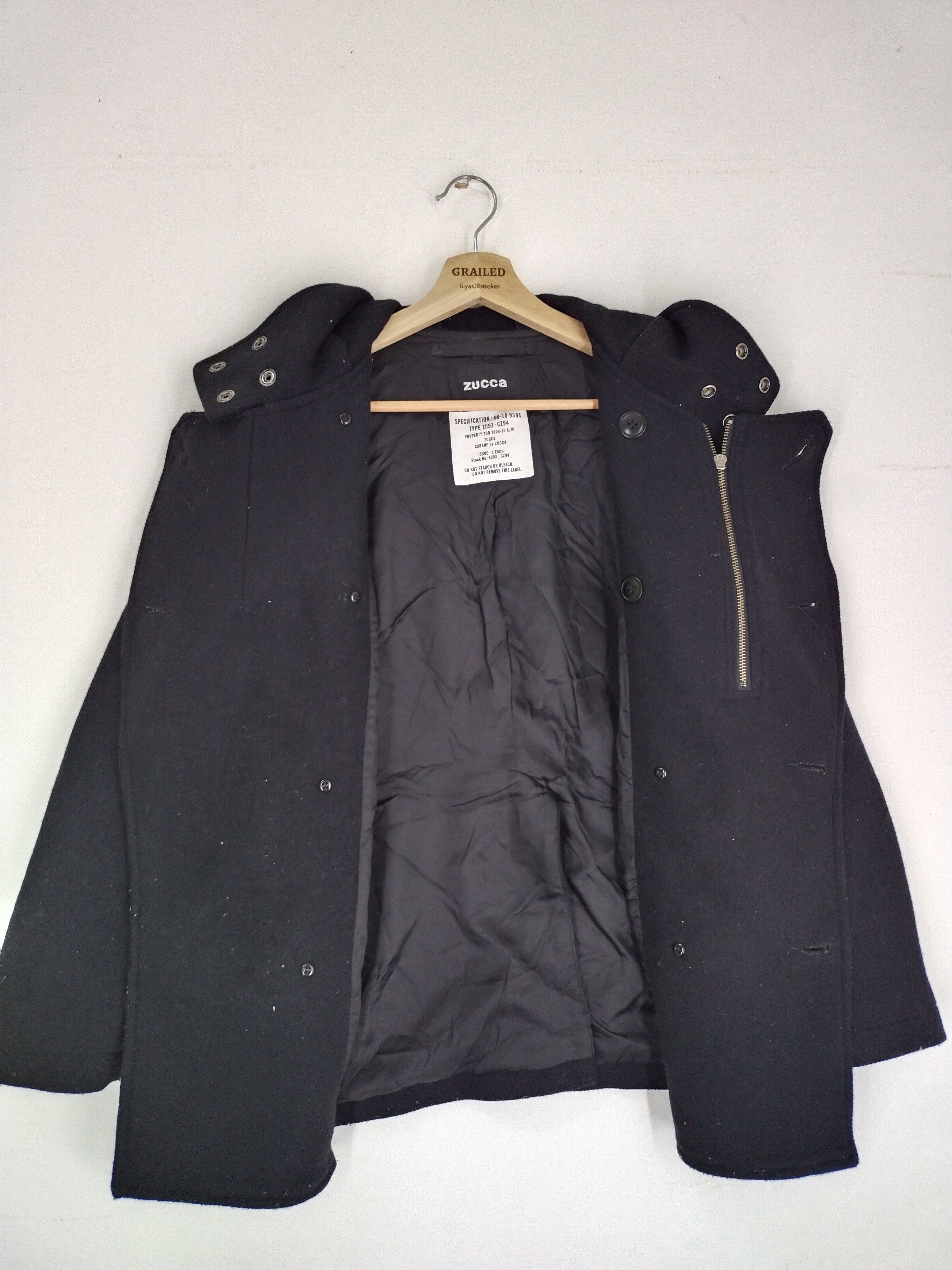 VINTAGE Cabane De Zucca Hoodie Jacket