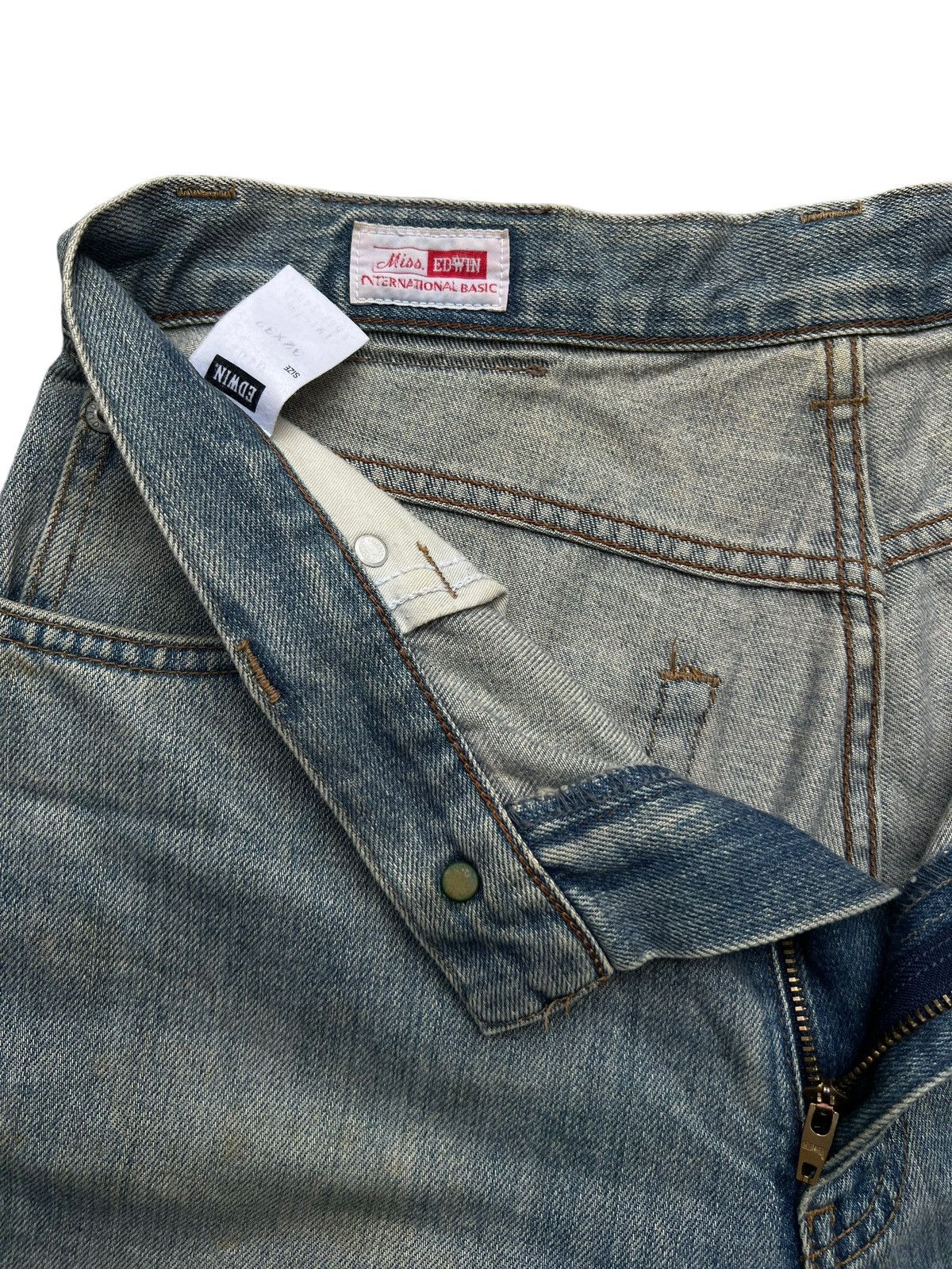 Edwin Vintage Edwin 401 Jeans Edwin Rusted Denim Jeans 29 Size US 29 - 10 Thumbnail