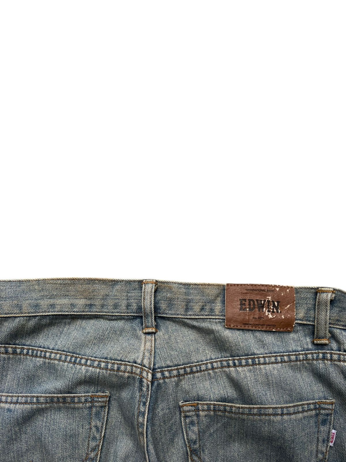 Edwin Vintage Edwin 401 Jeans Edwin Rusted Denim Jeans 29 Size US 29 - 9 Thumbnail