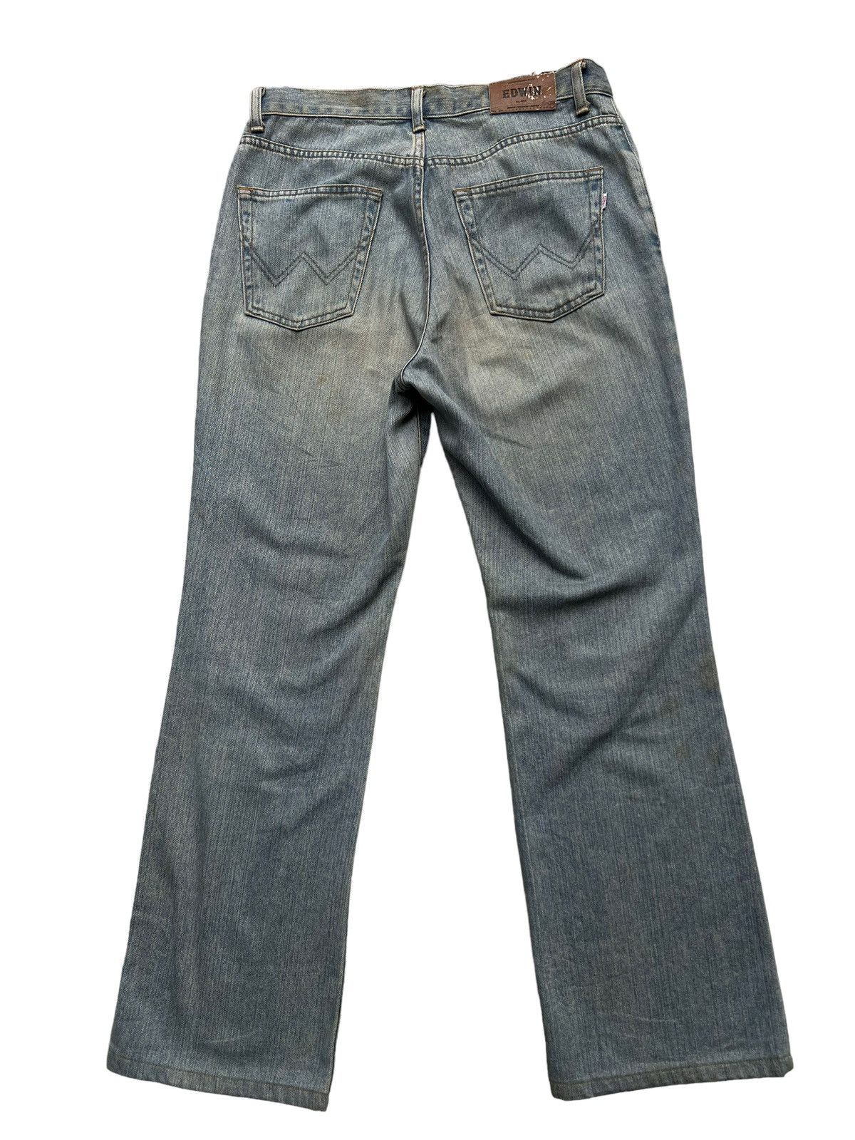 Edwin Vintage Edwin 401 Jeans Edwin Rusted Denim Jeans 29 Size US 29 - 2 Thumbnail