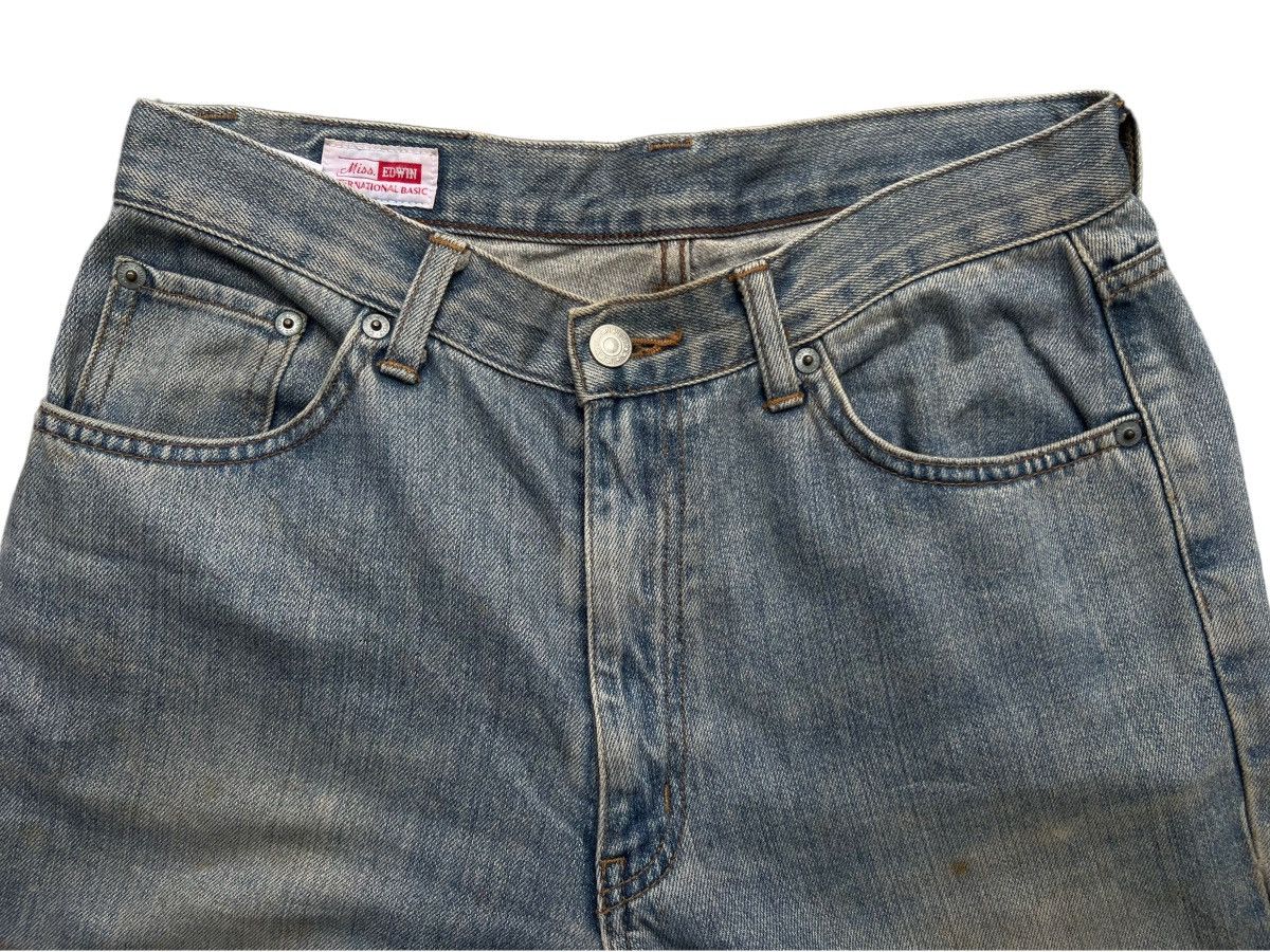 Edwin Vintage Edwin 401 Jeans Edwin Rusted Denim Jeans 29 Size US 29 - 7 Thumbnail