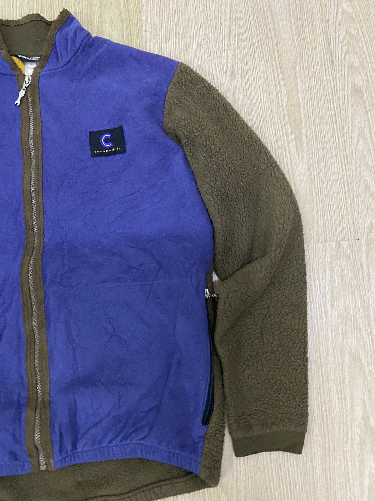 Handmade × Vintage Cannondale handmade in usa sherpa fleece jacket Size US M / EU 48-50 / 2 - 4 Thumbnail