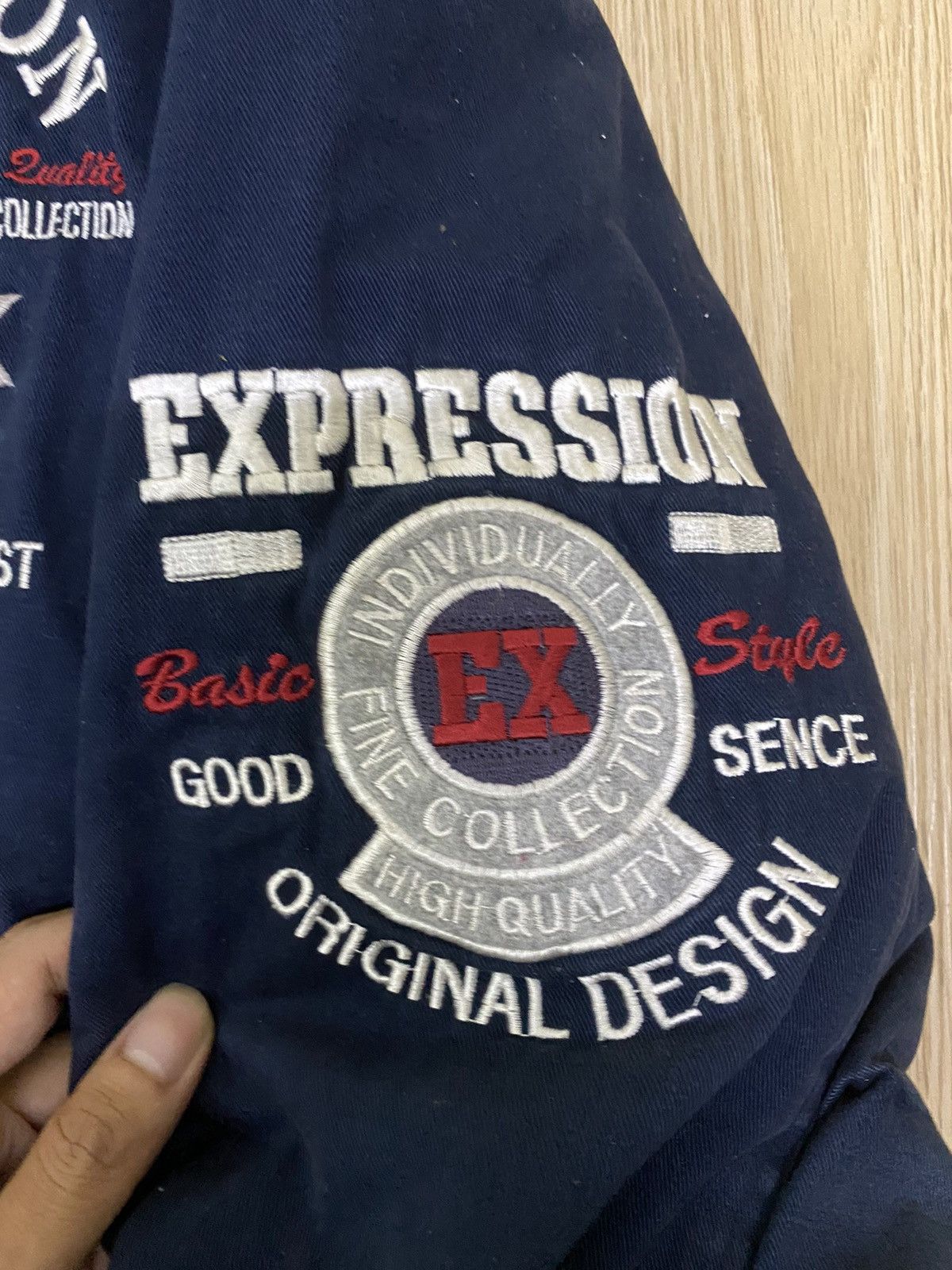 Japanese Brand × Vintage Vintage ECOP expression big logo jacket Size US L / EU 52-54 / 3 - 7 Thumbnail