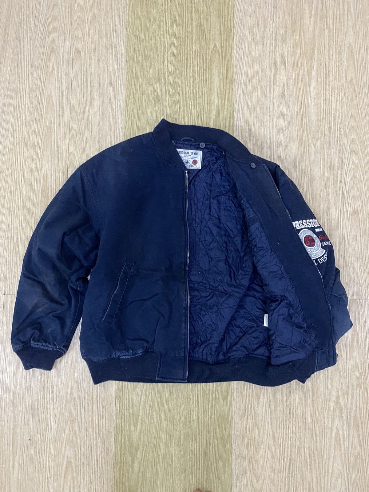 Japanese Brand × Vintage Vintage ECOP expression big logo jacket Size US L / EU 52-54 / 3 - 8 Thumbnail