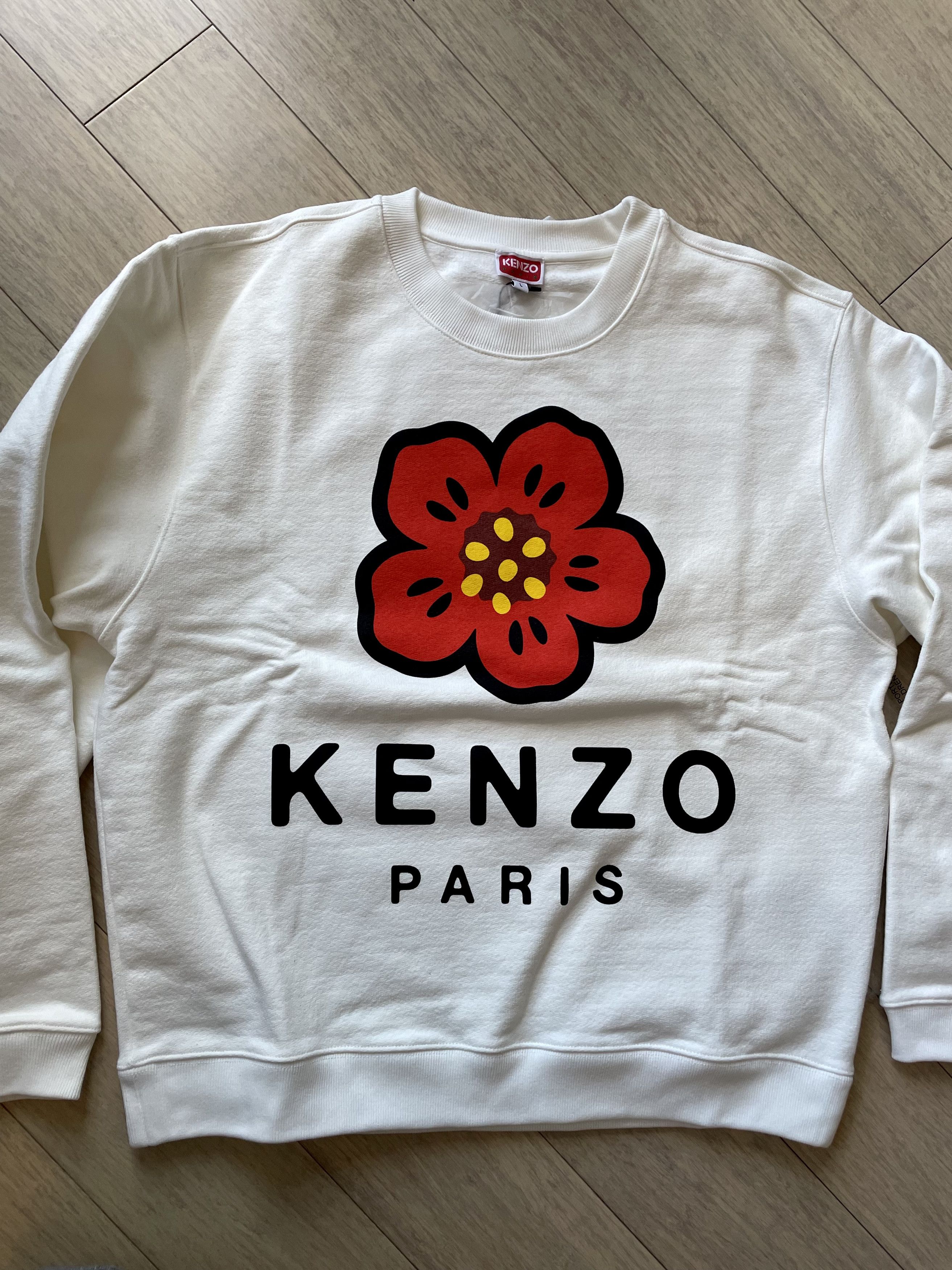 Kenzo SS22 Boke Flower Crewneck Sweatshirt - Nigo Debut Size US L / EU 52-54 / 3 - 1 Thumbnail