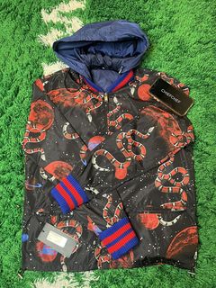 Gucci jacket with outlet snake on the back