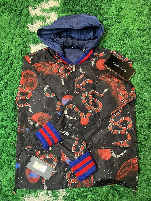 Gucci snake hotsell bomber jacket