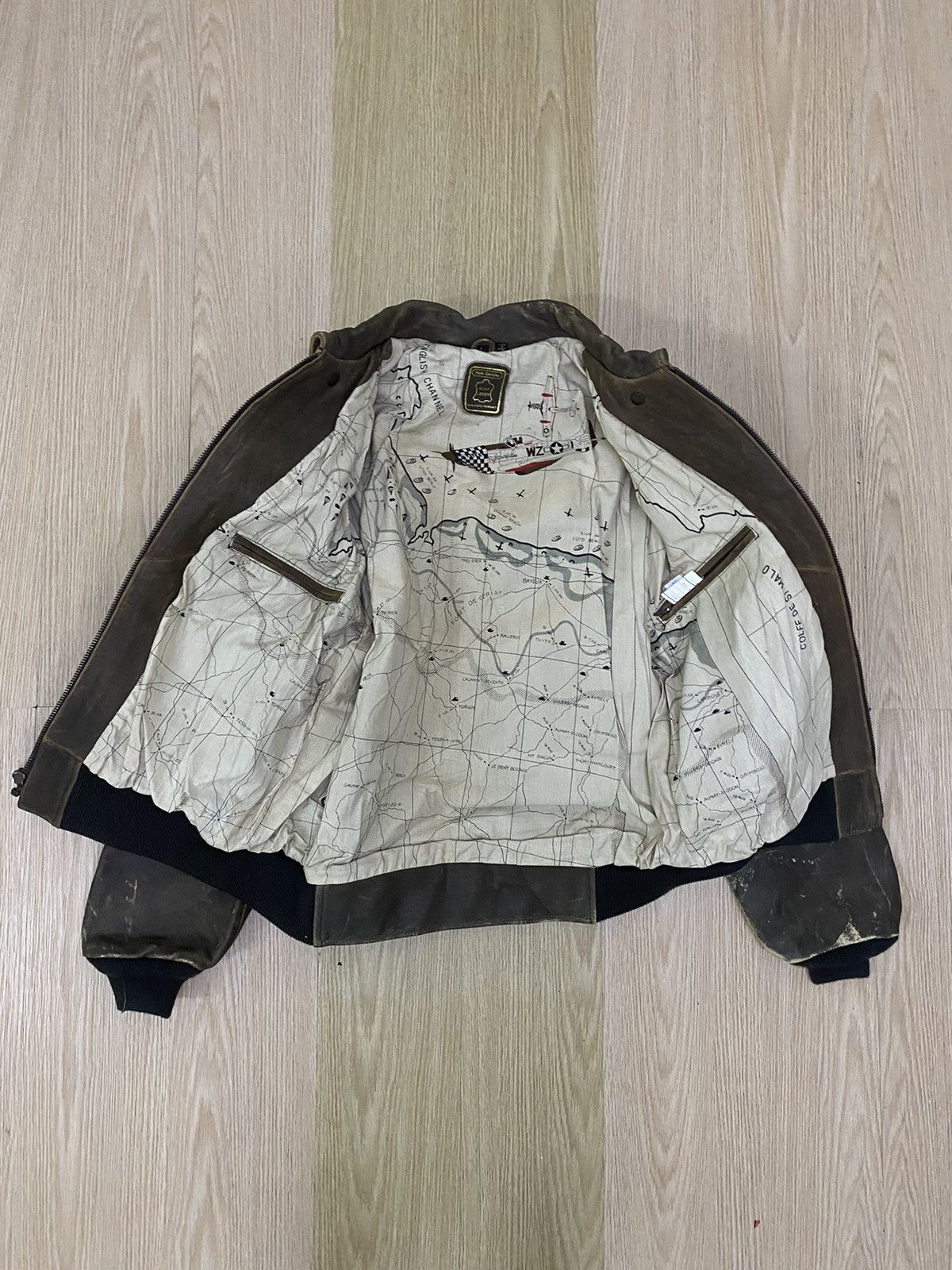 Hein Gericke Vintage Hein Greicke Flight Leather Jacket Size US L / EU 52-54 / 3 - 6 Thumbnail