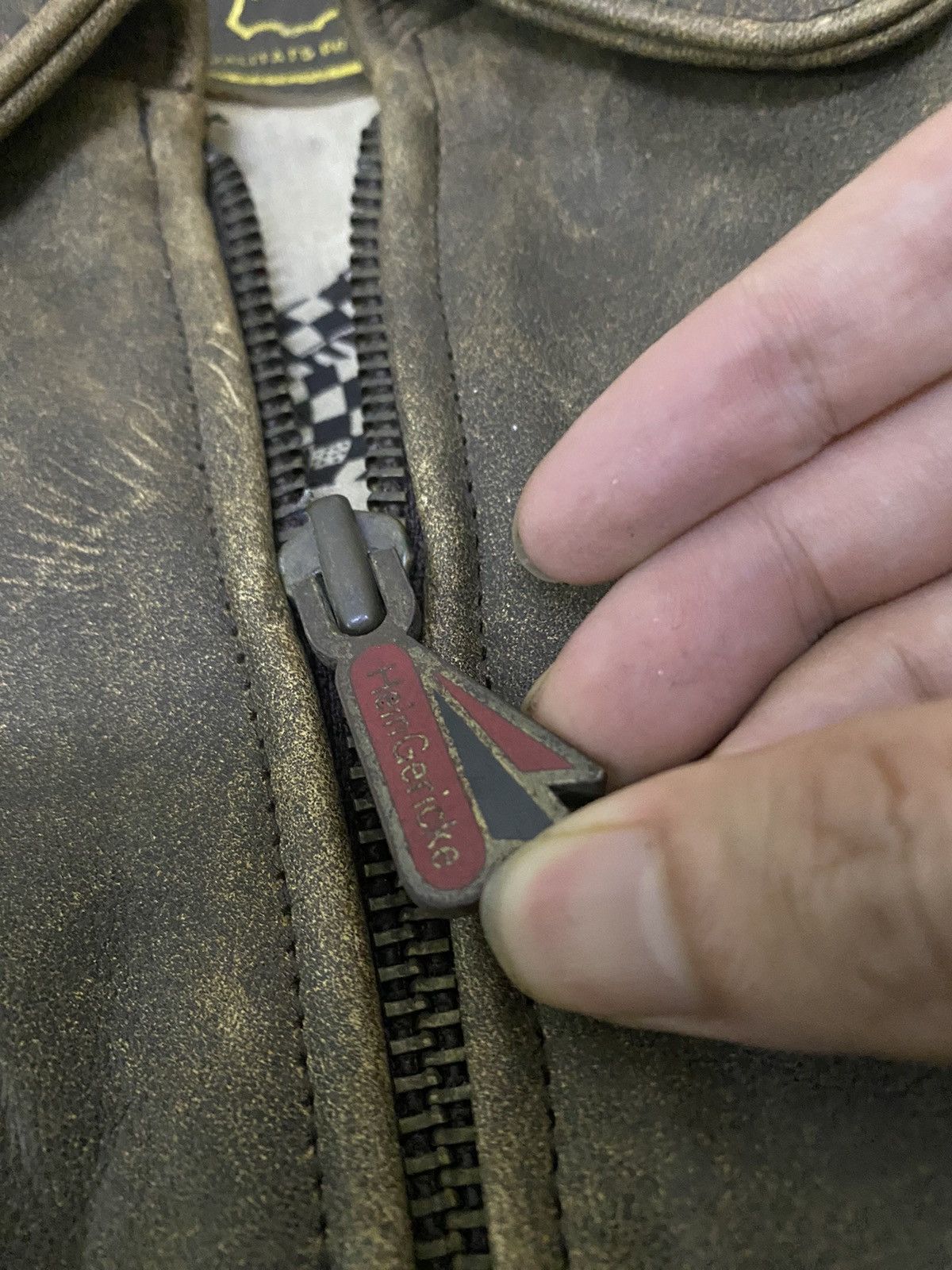 Hein Gericke Vintage Hein Greicke Flight Leather Jacket Size US L / EU 52-54 / 3 - 5 Thumbnail
