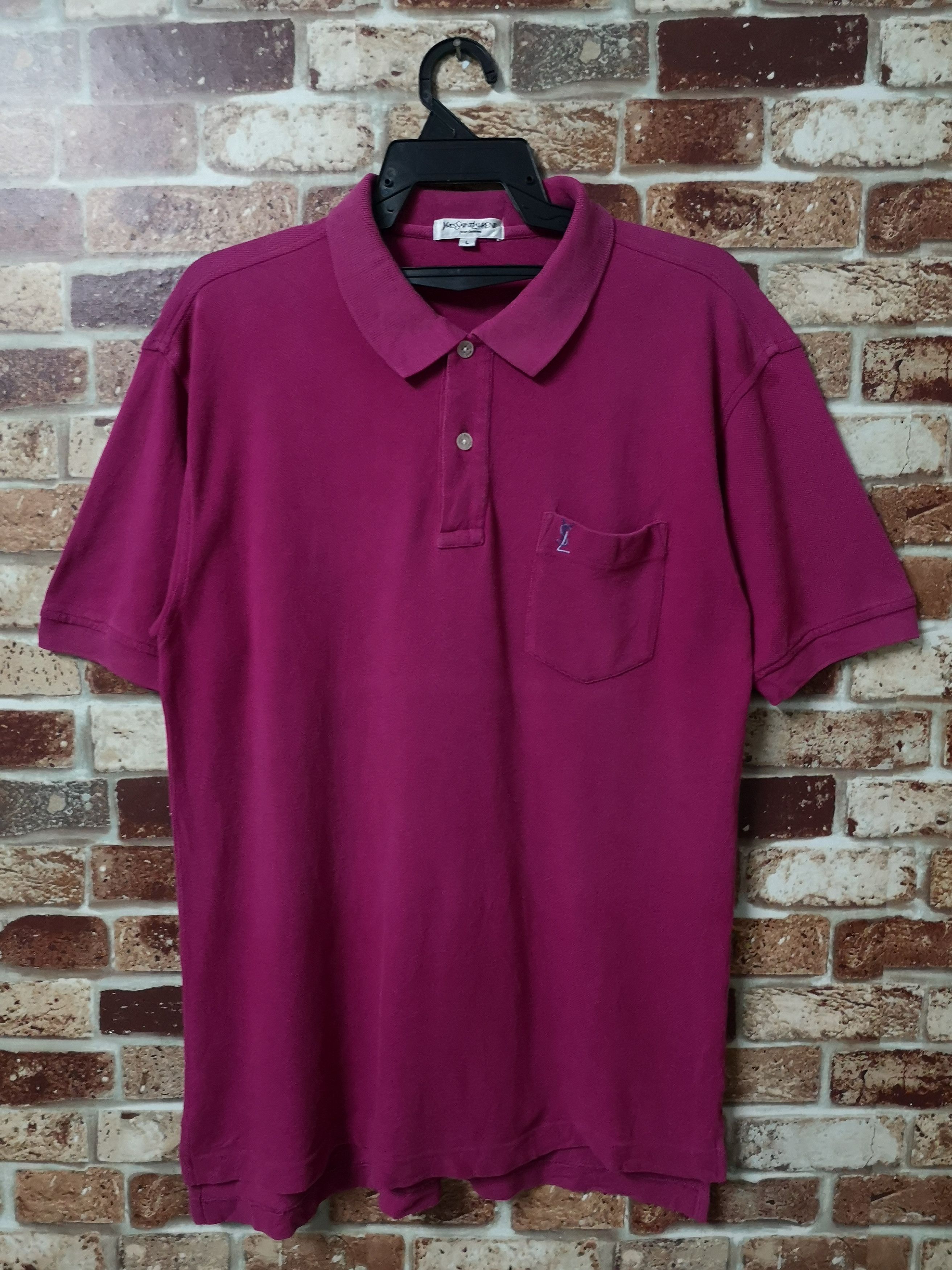Designer YVES SAINT LAURENT POUR HOME POLO T-SHIRTS Size US L / EU 52-54 / 3 - 1 Thumbnail