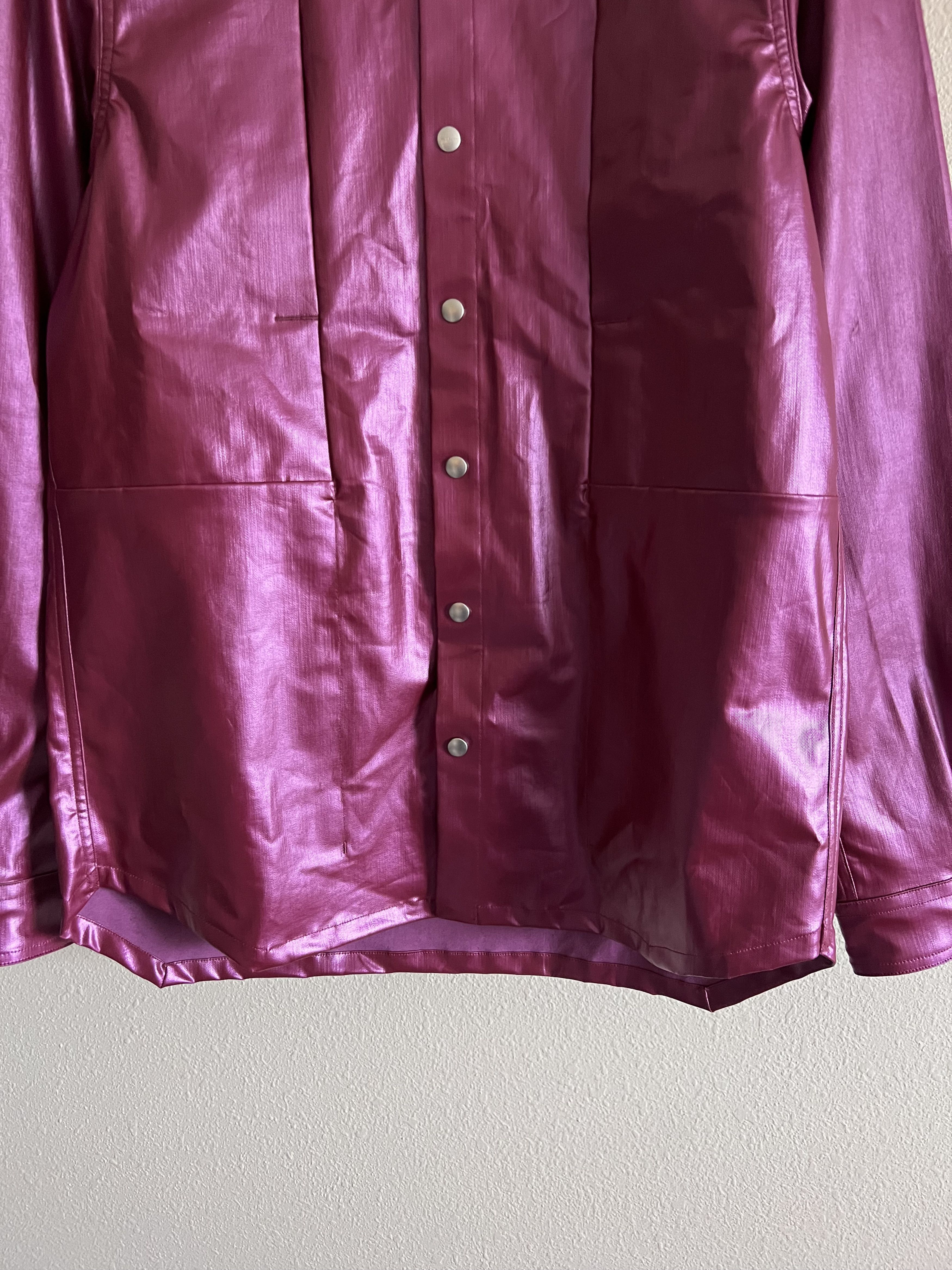 Rick Owens Rick Owens EDFU Fogpocket Outershirt in Fuchsia Size US M / EU 48-50 / 2 - 3 Thumbnail
