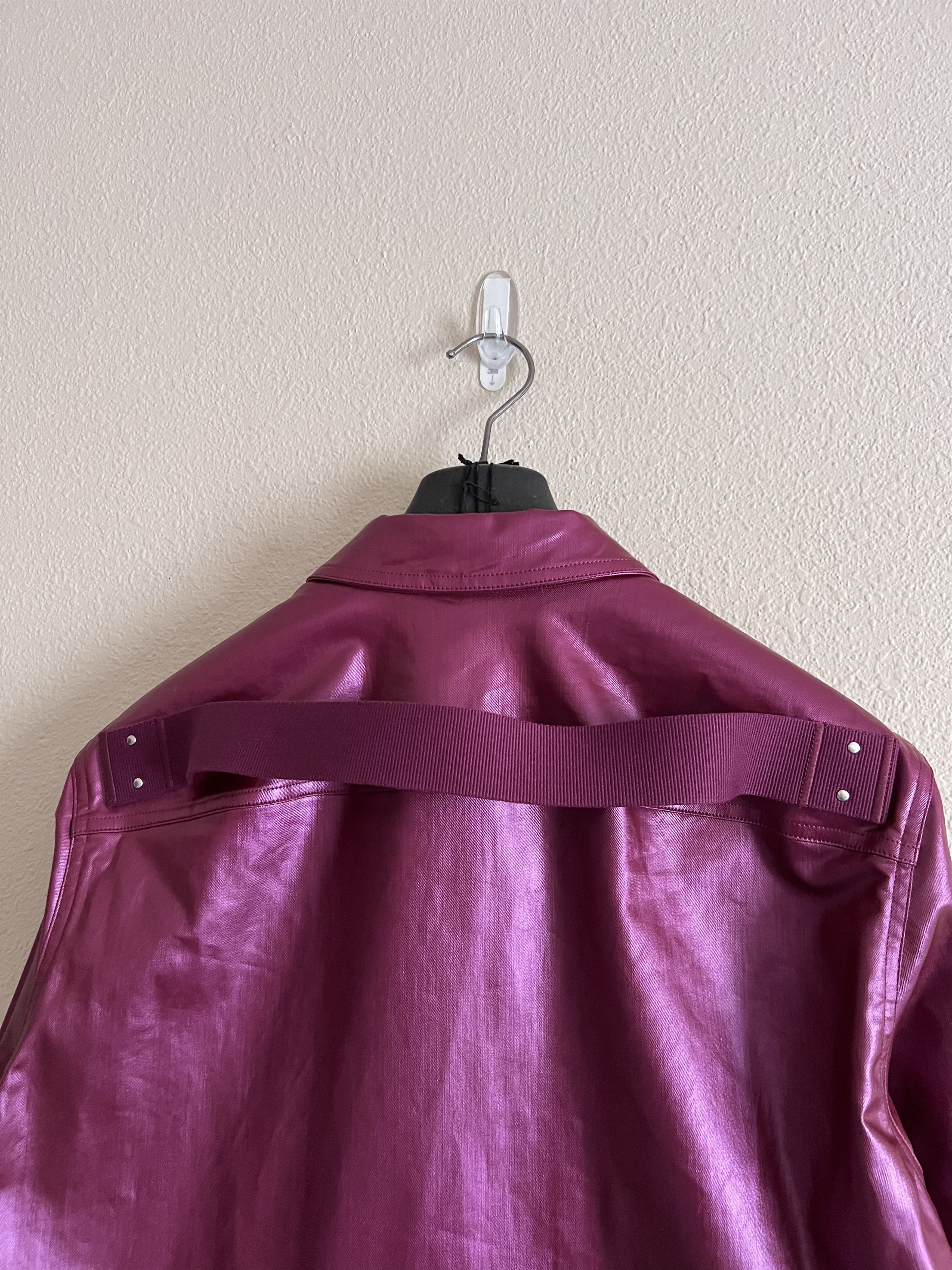 Rick Owens Rick Owens EDFU Fogpocket Outershirt in Fuchsia Size US M / EU 48-50 / 2 - 6 Thumbnail