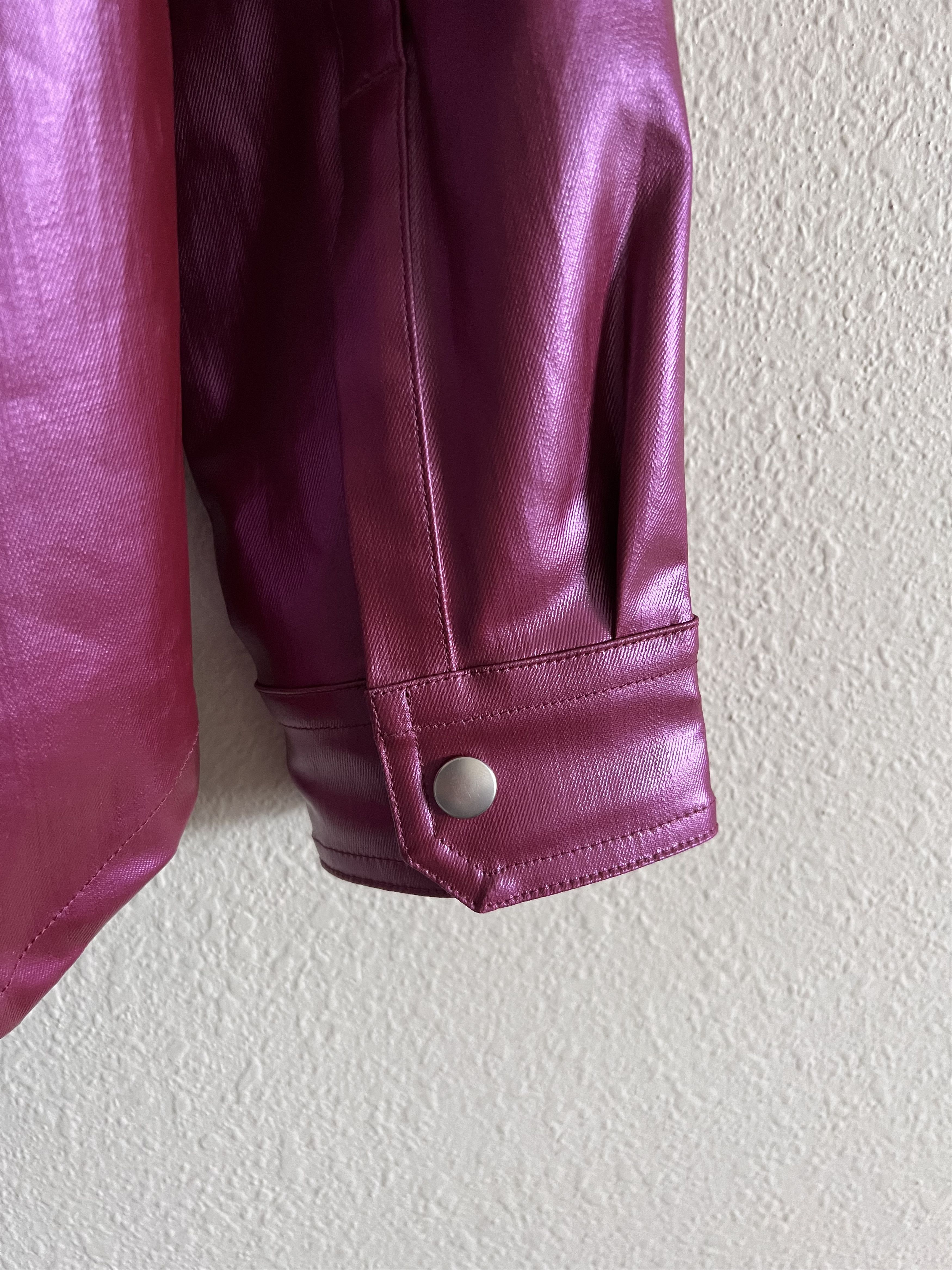 Rick Owens Rick Owens EDFU Fogpocket Outershirt in Fuchsia Size US M / EU 48-50 / 2 - 8 Thumbnail