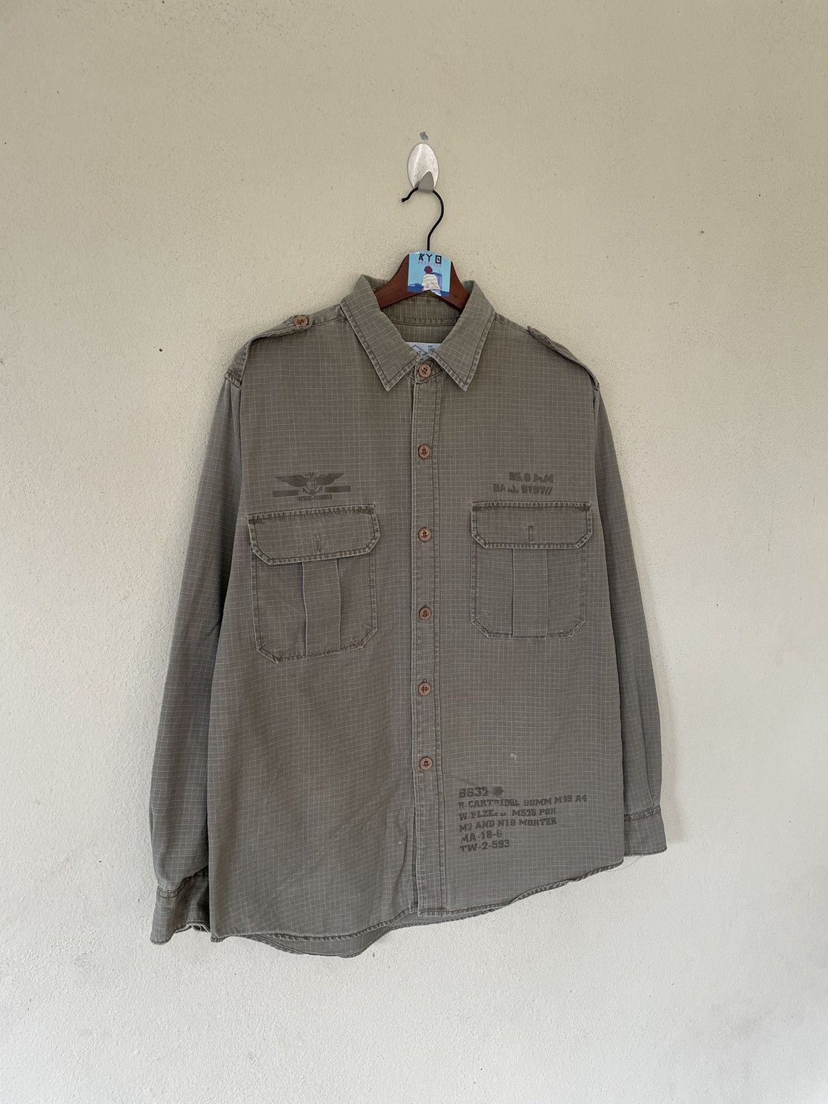 Vintage NEVER SEEN THING TACTICAL COMBAT JACKET Size US M / EU 48-50 / 2 - 2 Thumbnail
