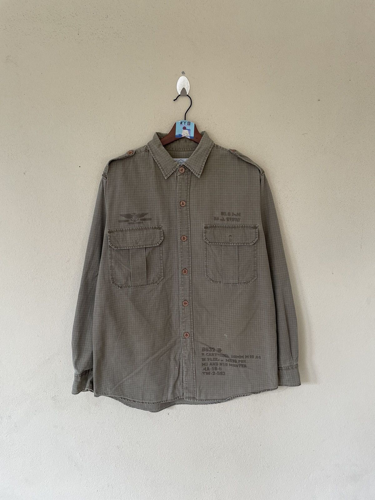 Vintage NEVER SEEN THING TACTICAL COMBAT JACKET Size US M / EU 48-50 / 2 - 1 Thumbnail