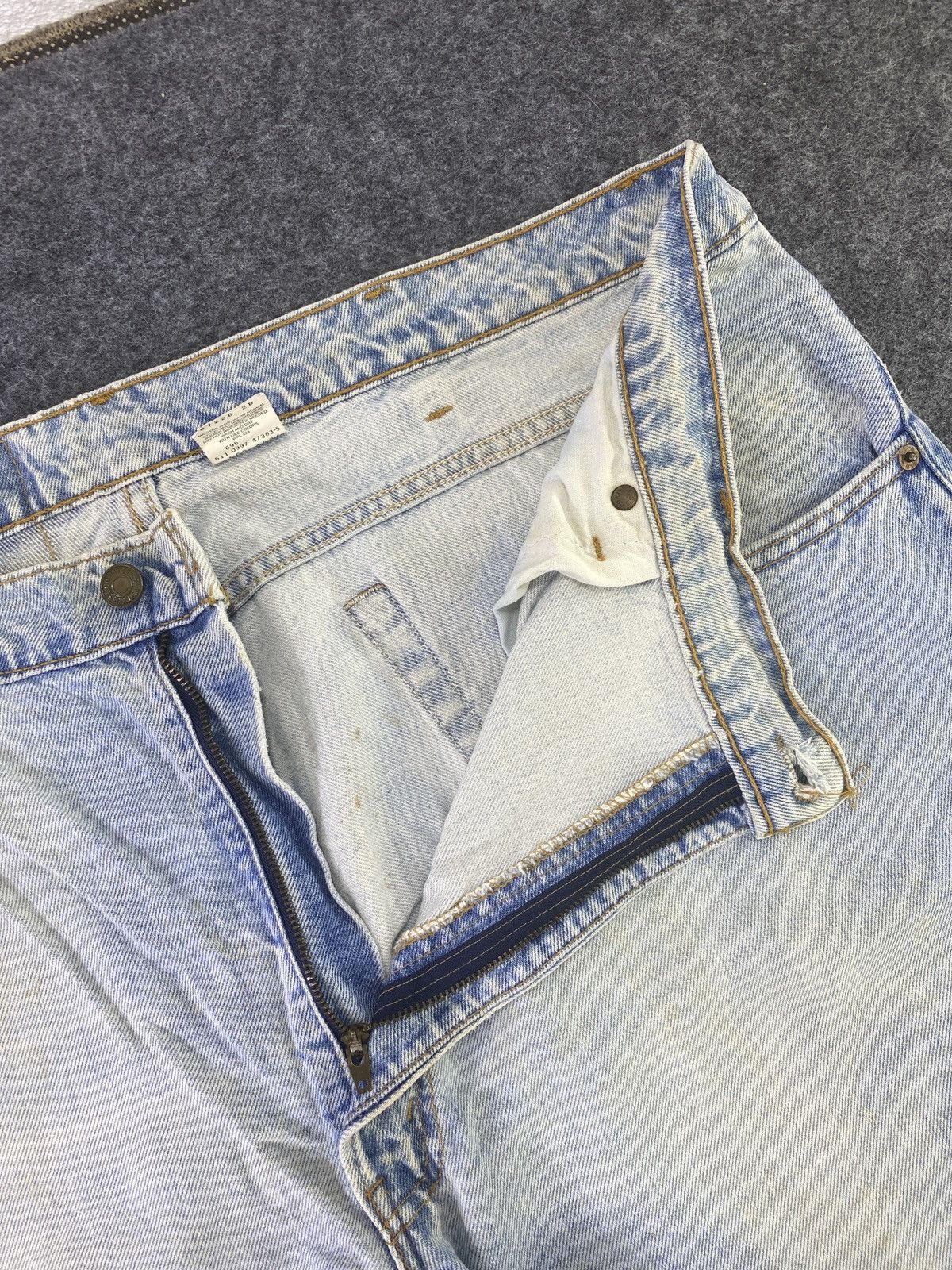 Levi's 90s Vintage Levi's 560 Blue Wash Jeans - J701 Size US 42 / EU 58 - 3 Thumbnail