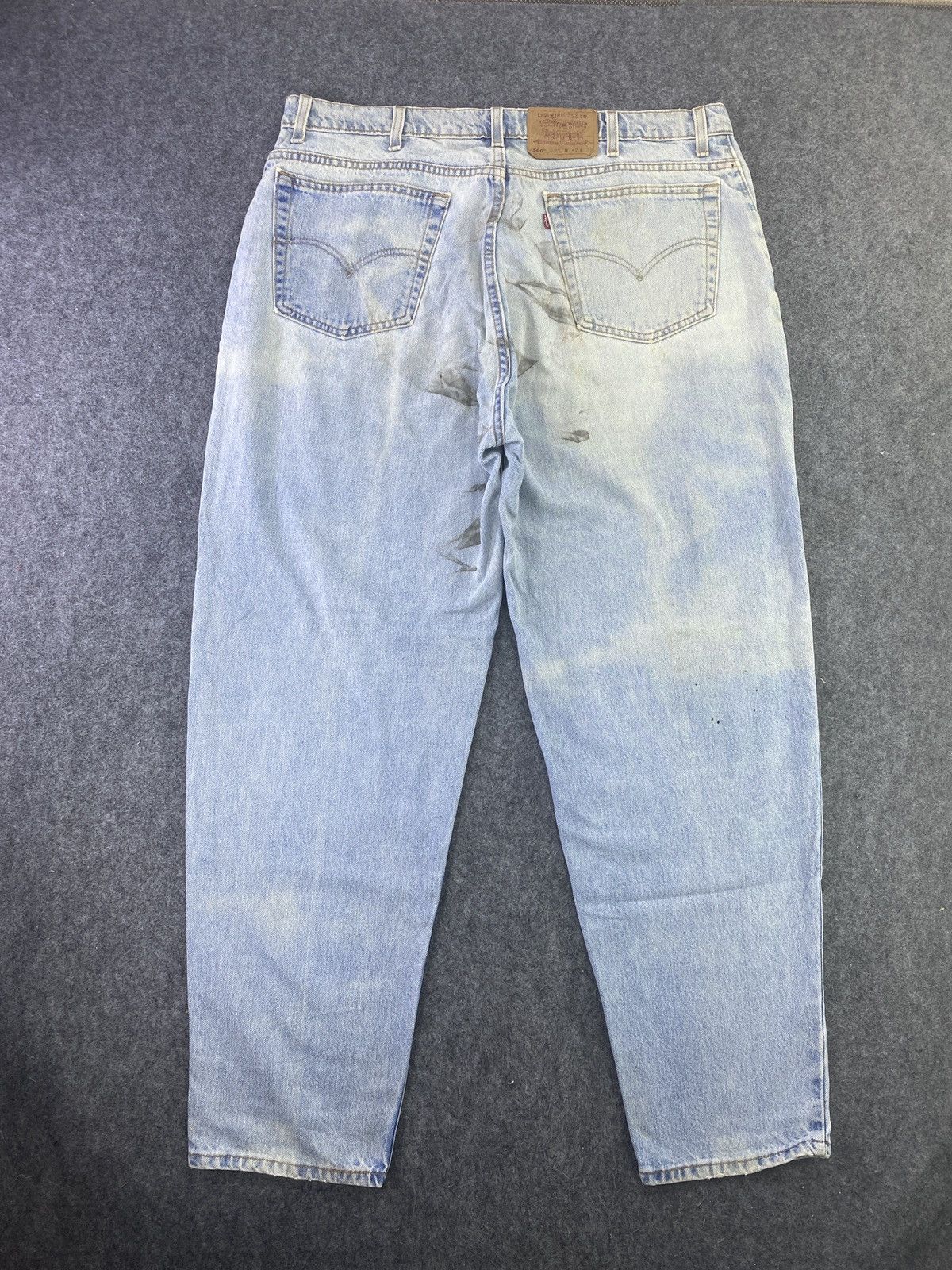 Levi's 90s Vintage Levi's 560 Blue Wash Jeans - J701 Size US 42 / EU 58 - 2 Thumbnail