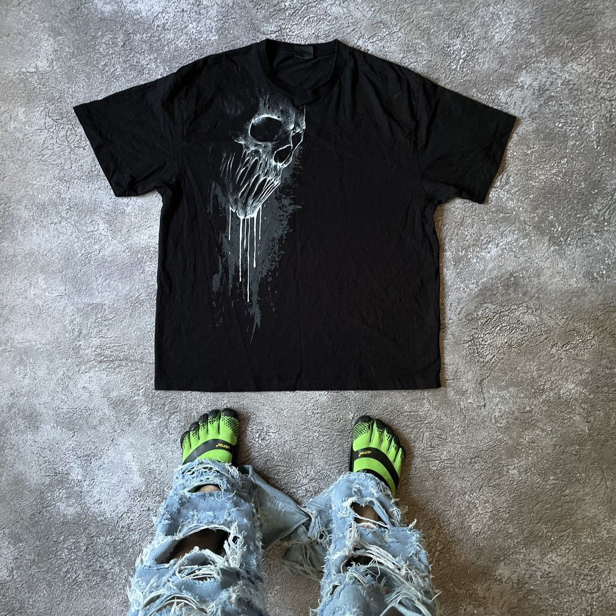 Vintage Vintage Y2K Vampire Graphic Tee Dark Grunge Streetwear XXL Size US XXL / EU 58 / 5 - 1 Thumbnail