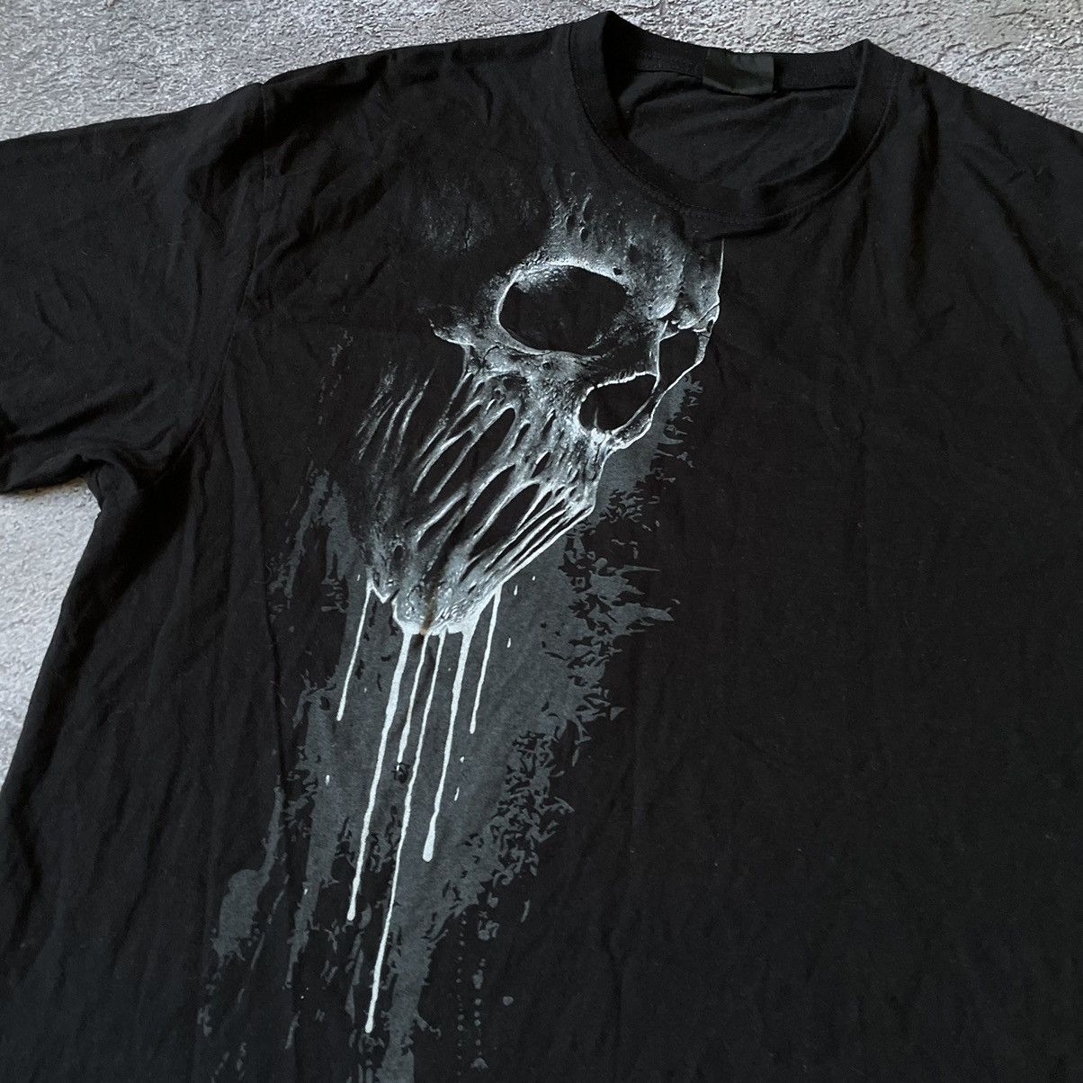 Vintage Vintage Y2K Vampire Graphic Tee Dark Grunge Streetwear XXL Size US XXL / EU 58 / 5 - 5 Thumbnail