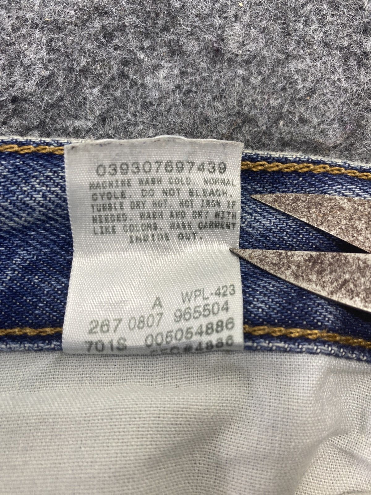 Levi's Vintage Levi's 505 Jeans Blue Wash- J703 Size US 36 / EU 52 - 6 Thumbnail