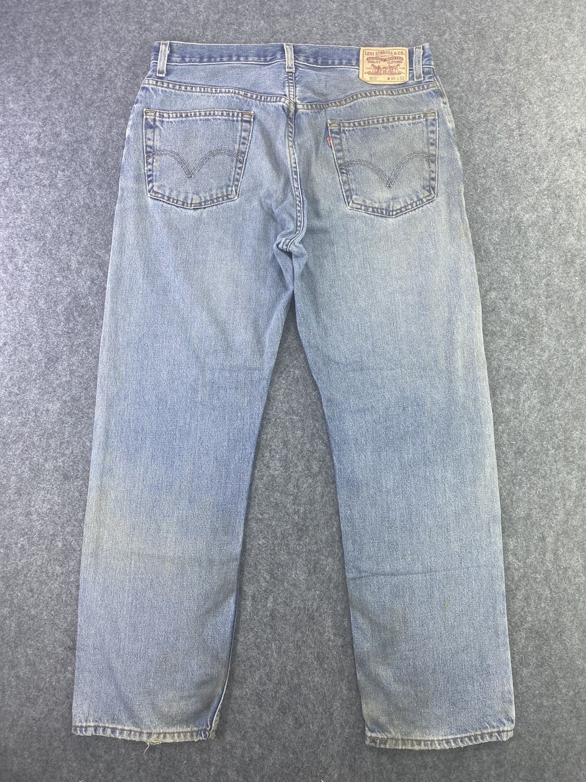 Levi's Vintage Levi's 505 Jeans Blue Wash- J703 Size US 36 / EU 52 - 2 Thumbnail