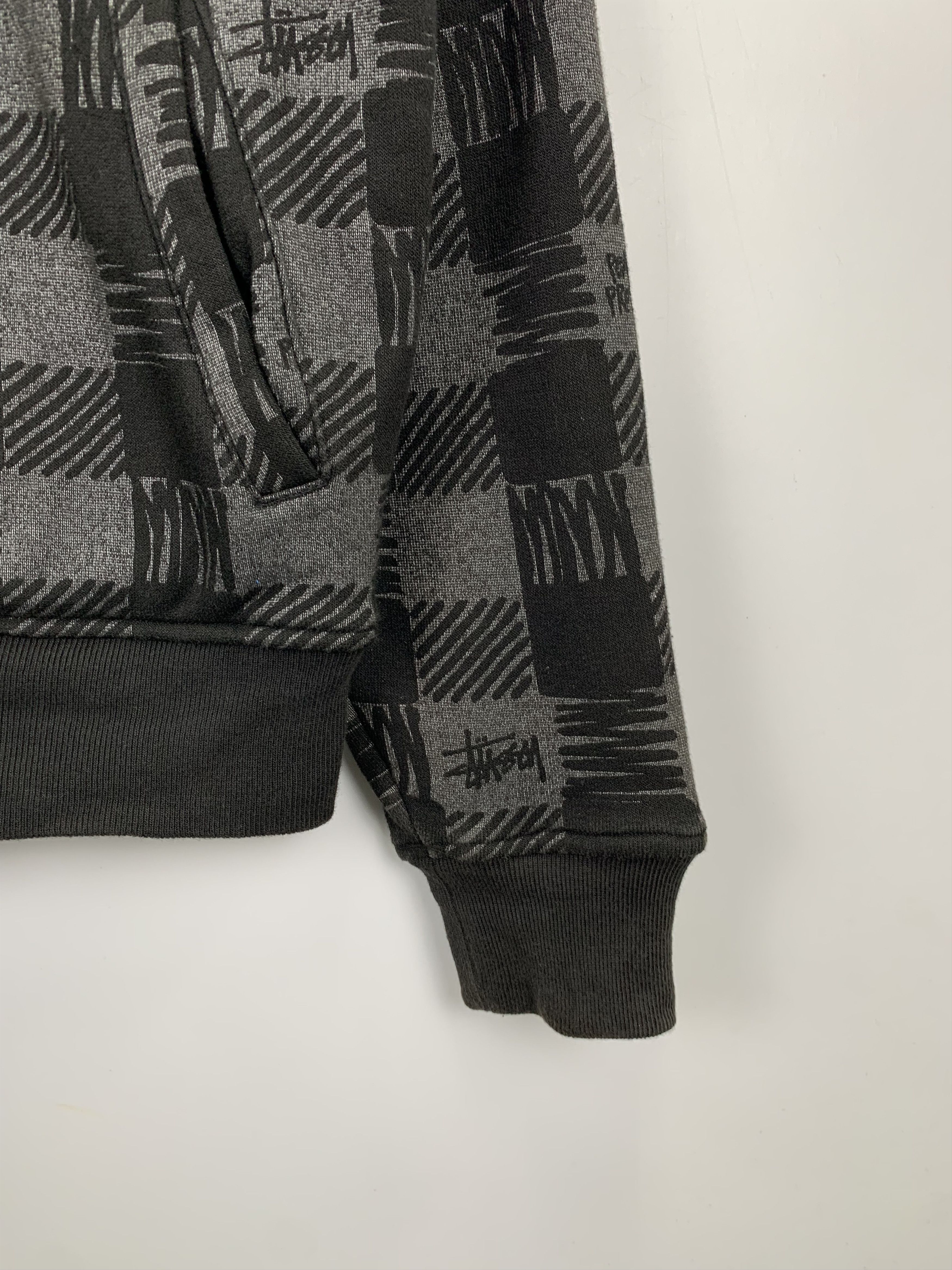 Stussy × Vintage Vintage Stussy Wool Varsity Jacket Chekered Size US M / EU 48-50 / 2 - 4 Thumbnail