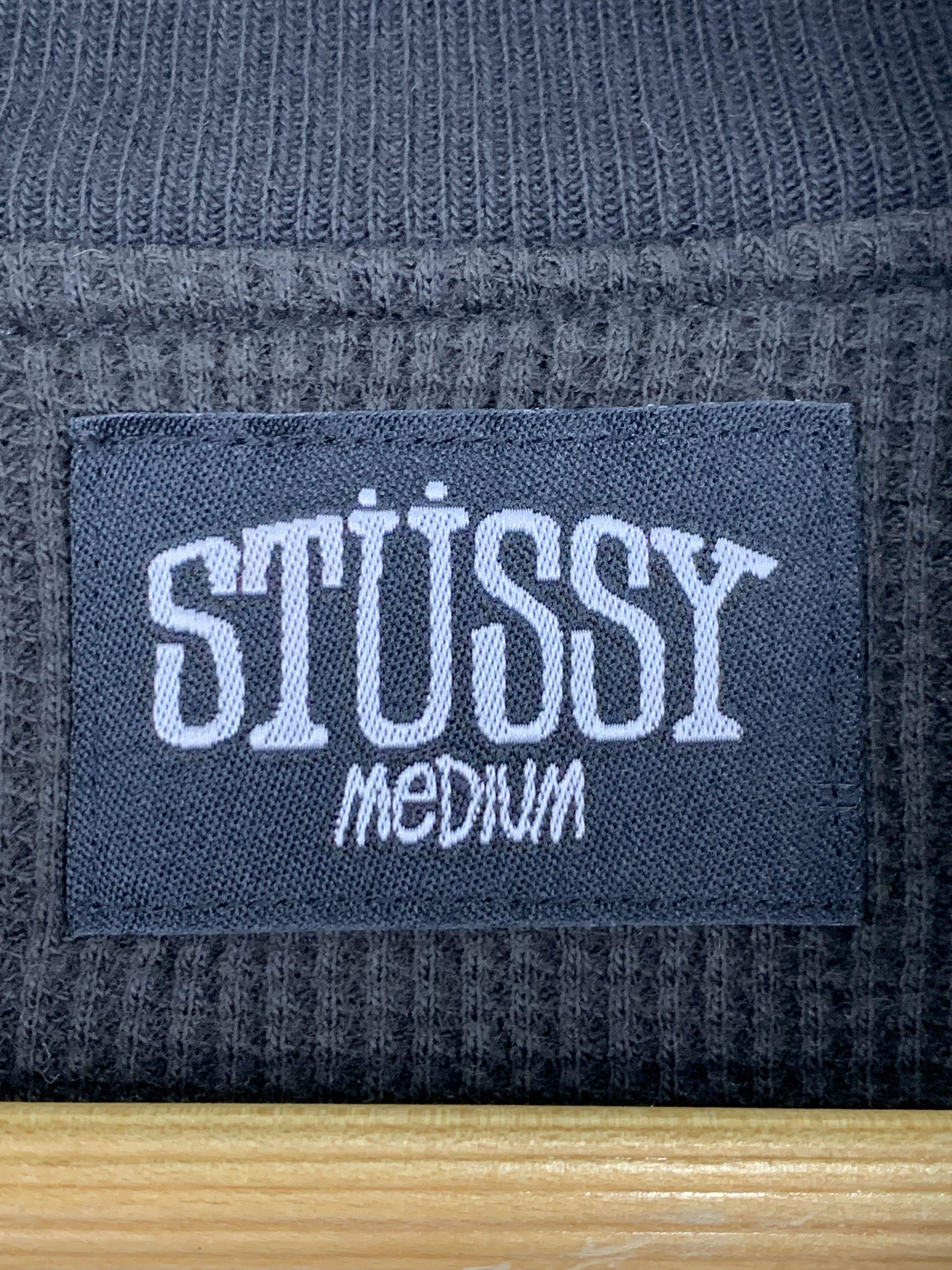 Stussy × Vintage Vintage Stussy Wool Varsity Jacket Chekered Size US M / EU 48-50 / 2 - 6 Thumbnail