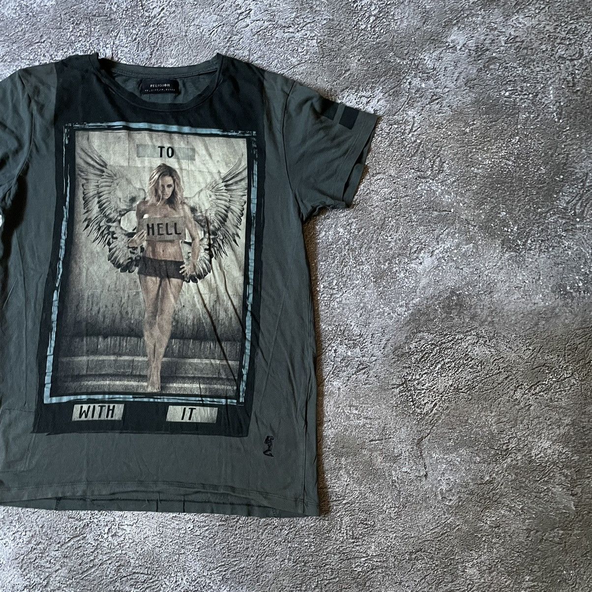 Vintage Vintage Y2K Graphic Tee Sun Faded Grunge Aesthetic Large Size US L / EU 52-54 / 3 - 3 Thumbnail