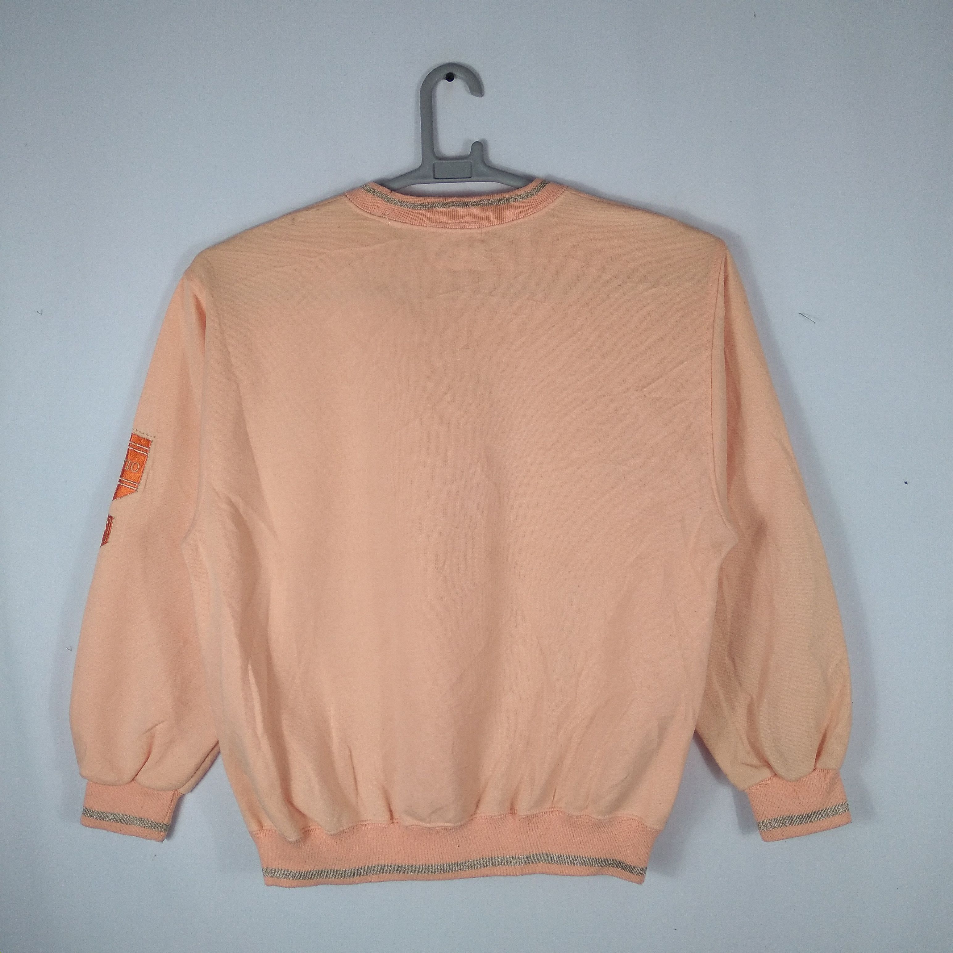 Designer × Vintage Silvio Valentino Multiple Logo Designer Sweatshirt Size US M / EU 48-50 / 2 - 3 Thumbnail