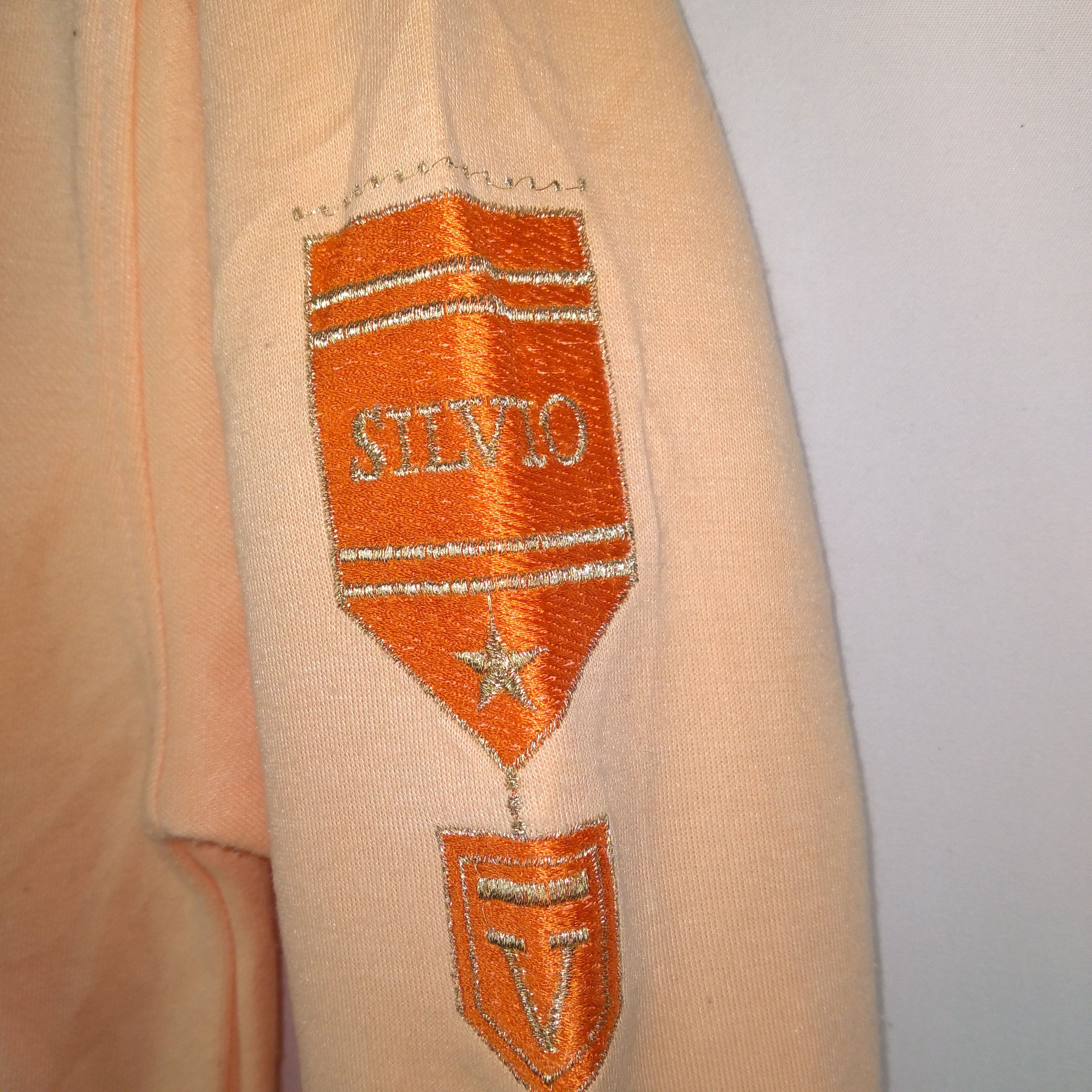 Designer × Vintage Silvio Valentino Multiple Logo Designer Sweatshirt Size US M / EU 48-50 / 2 - 6 Thumbnail
