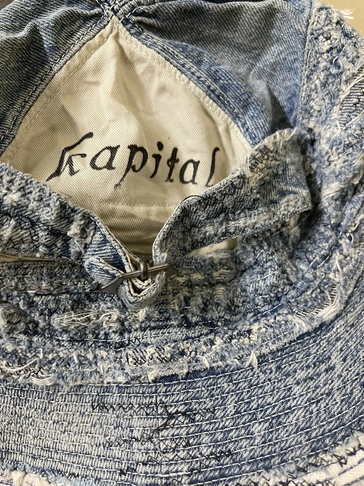 Kapital KAPITAL OLD MAN AND THE SEA BUCKET HAT Size ONE SIZE - 11 Thumbnail