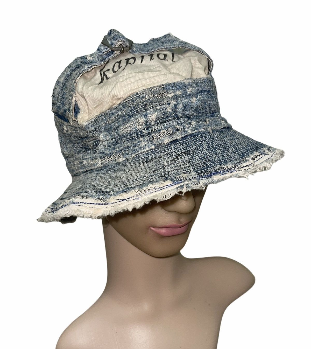 Kapital KAPITAL OLD MAN AND THE SEA BUCKET HAT Size ONE SIZE - 5 Thumbnail