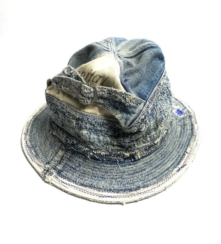 Kapital KAPITAL OLD MAN AND THE SEA BUCKET HAT Size ONE SIZE - 3 Thumbnail