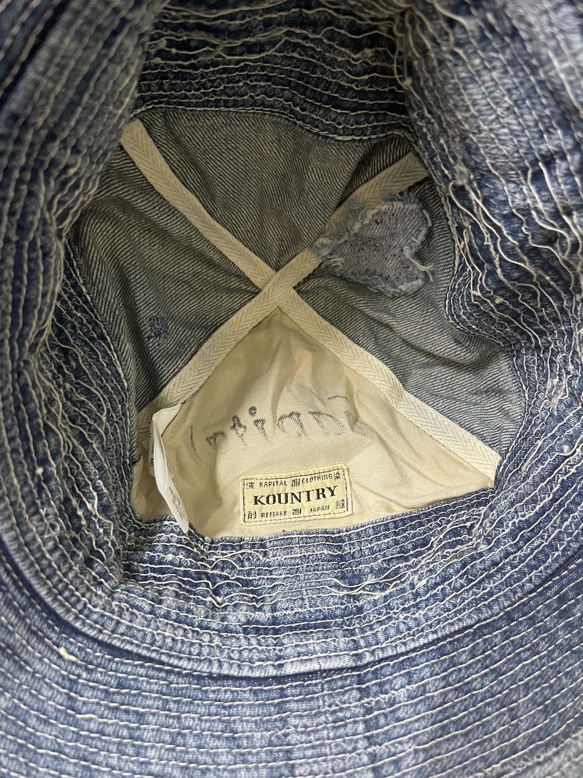 Kapital KAPITAL OLD MAN AND THE SEA BUCKET HAT Size ONE SIZE - 15 Thumbnail