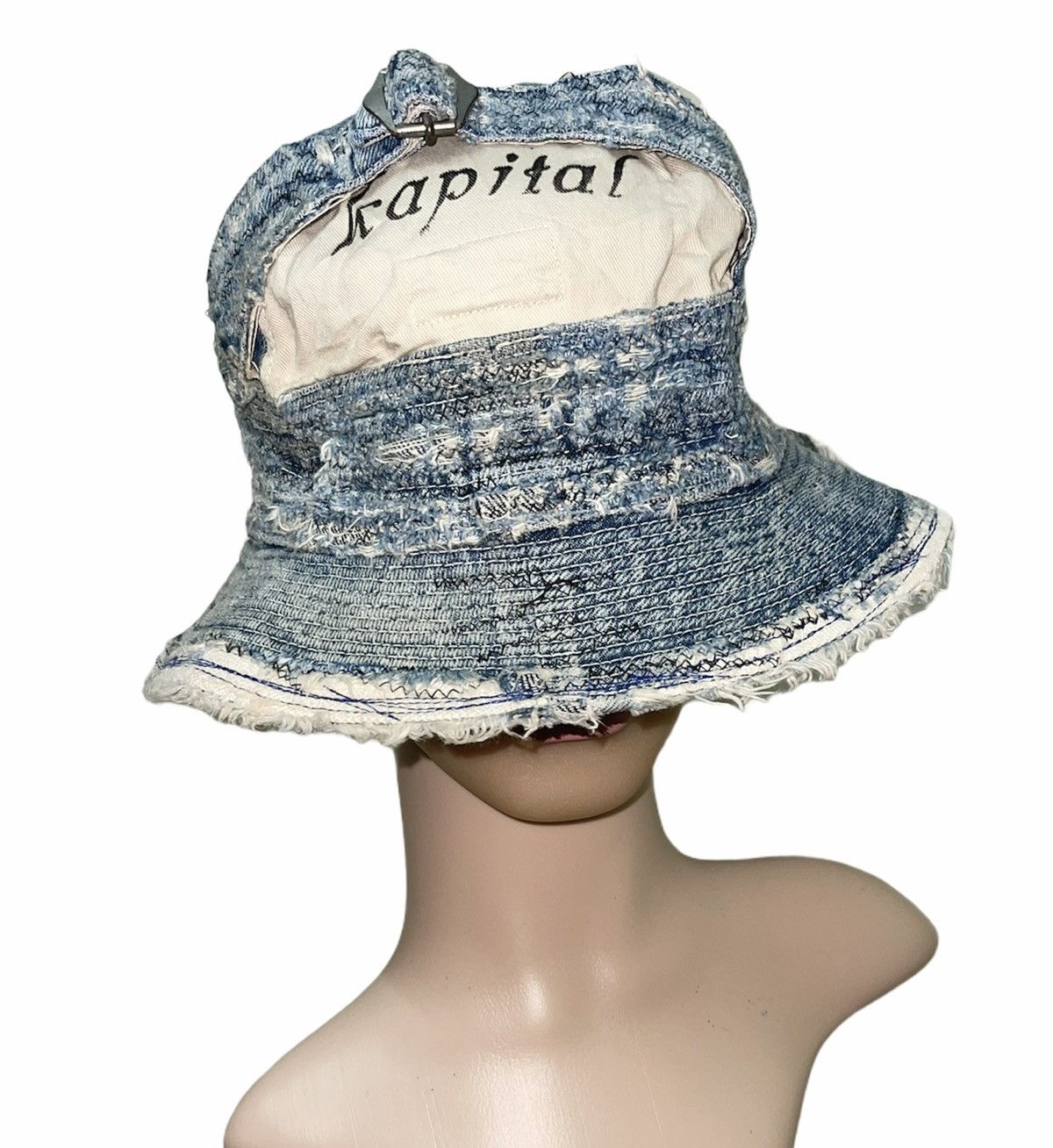 Kapital KAPITAL OLD MAN AND THE SEA BUCKET HAT Size ONE SIZE - 8 Thumbnail